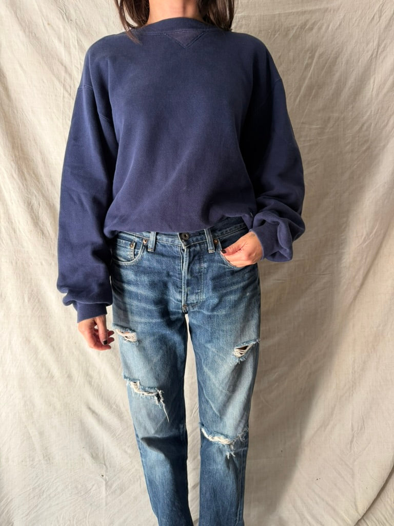 Navy Crewneck