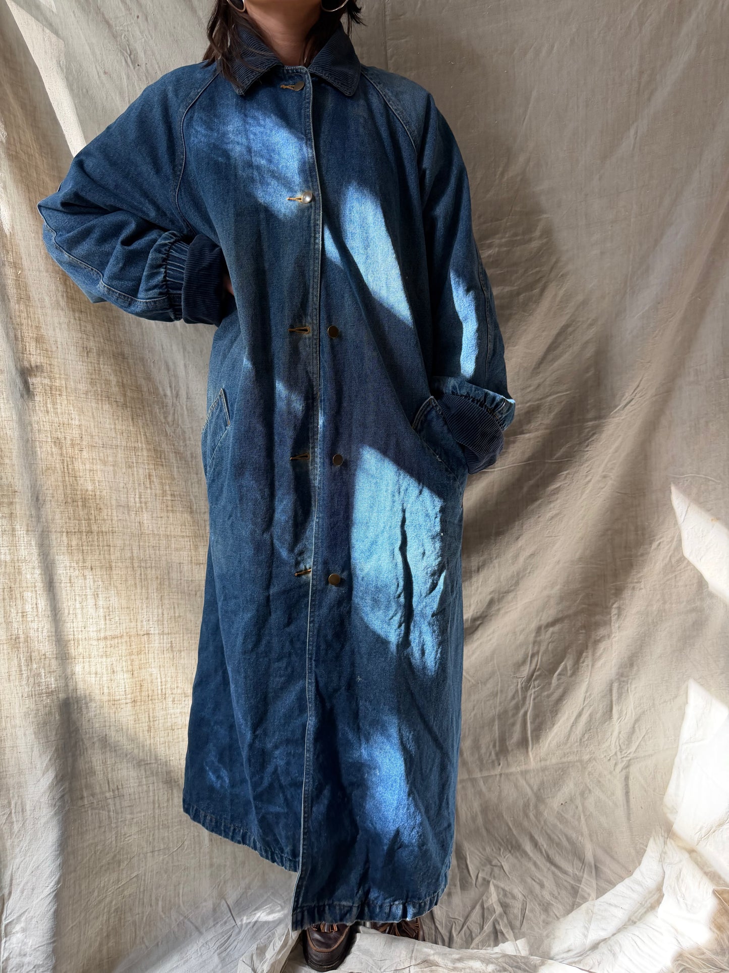 Long Denim Duster