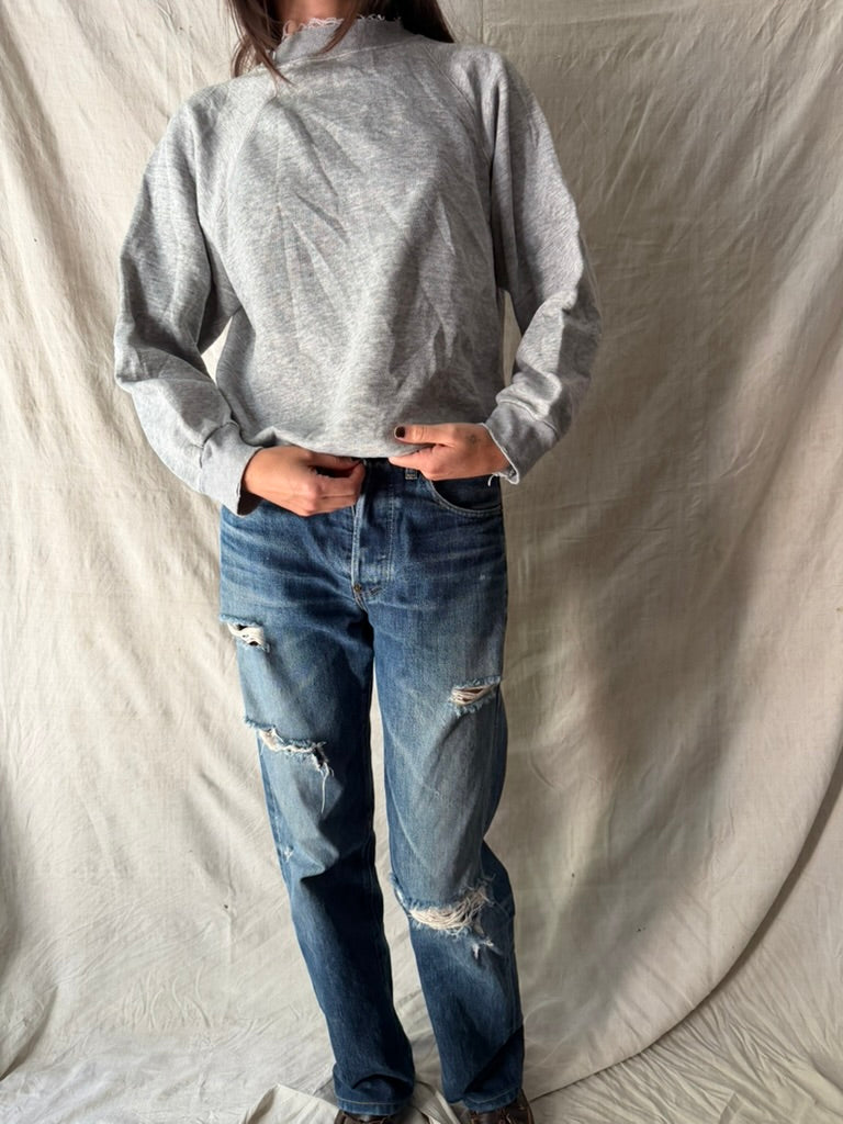 Heather Grey Crewneck
