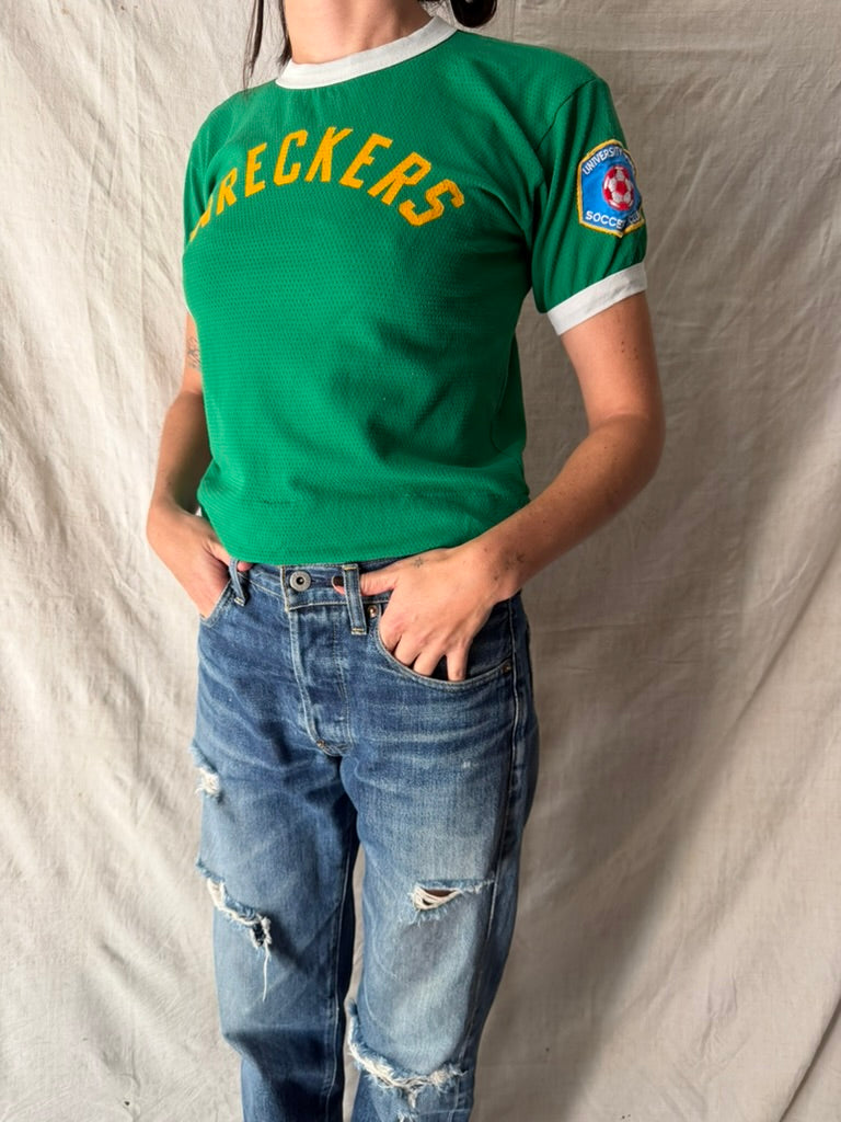 Green Wreckers Soccer Jersey