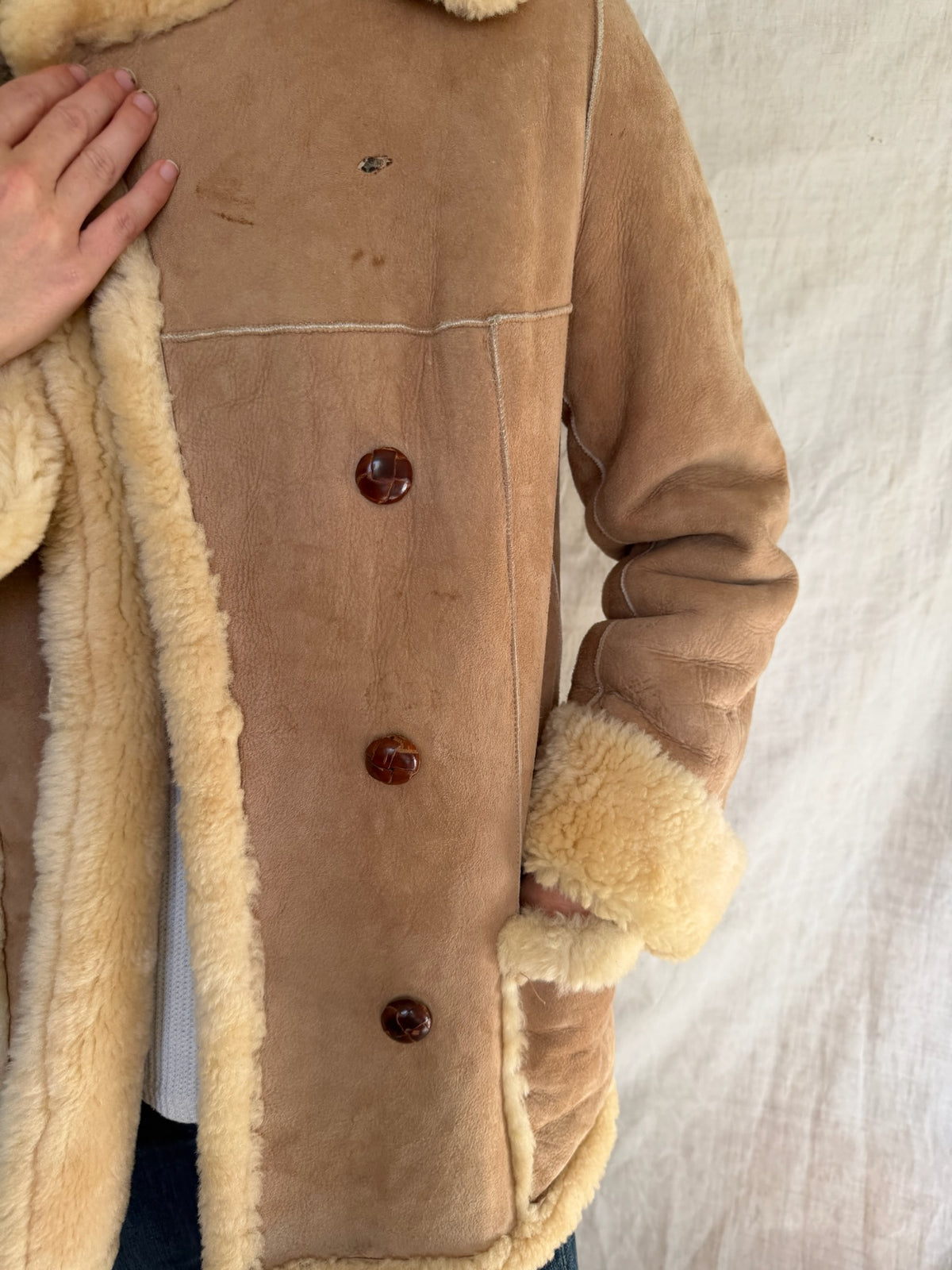 Vintage Shearling Jacket