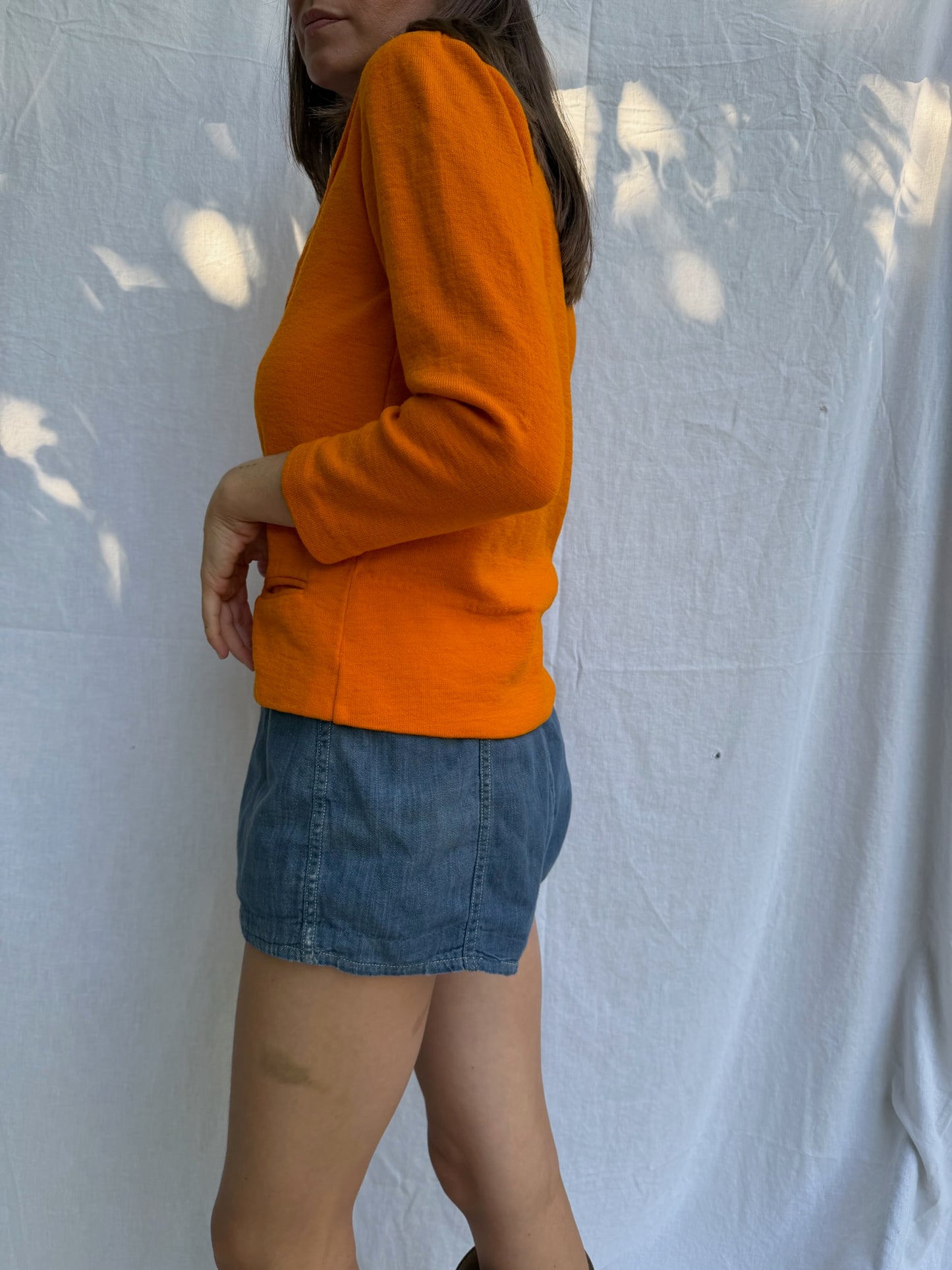 70s Tangerine Top