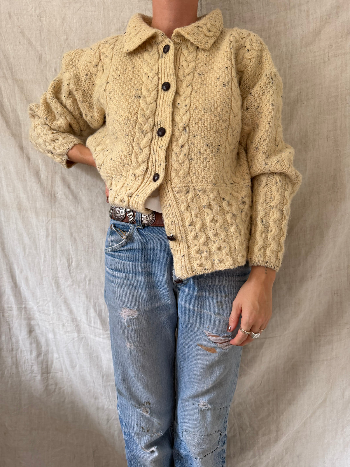 Irish Wool Cardigan