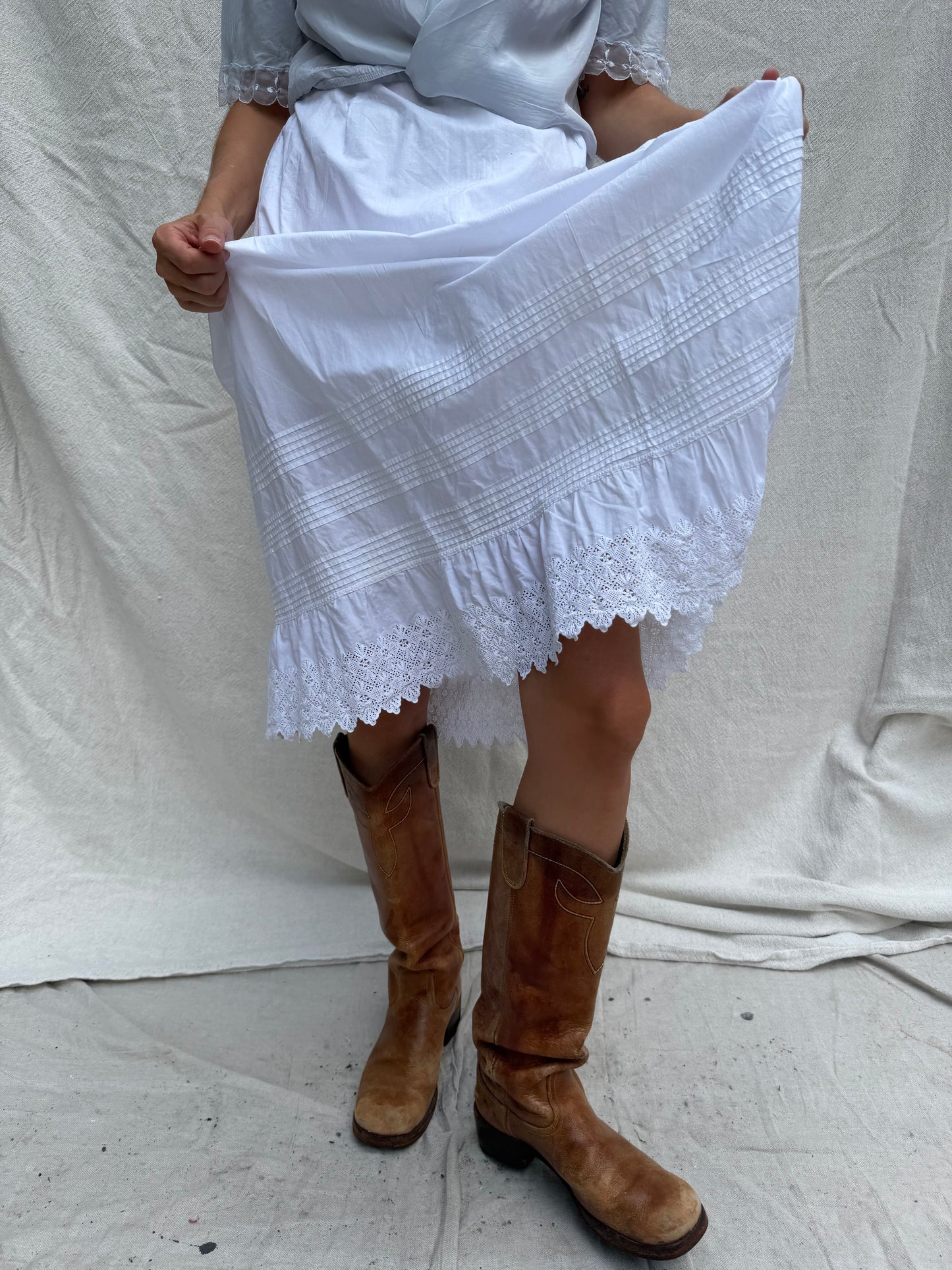 Antique Cotton Skirt