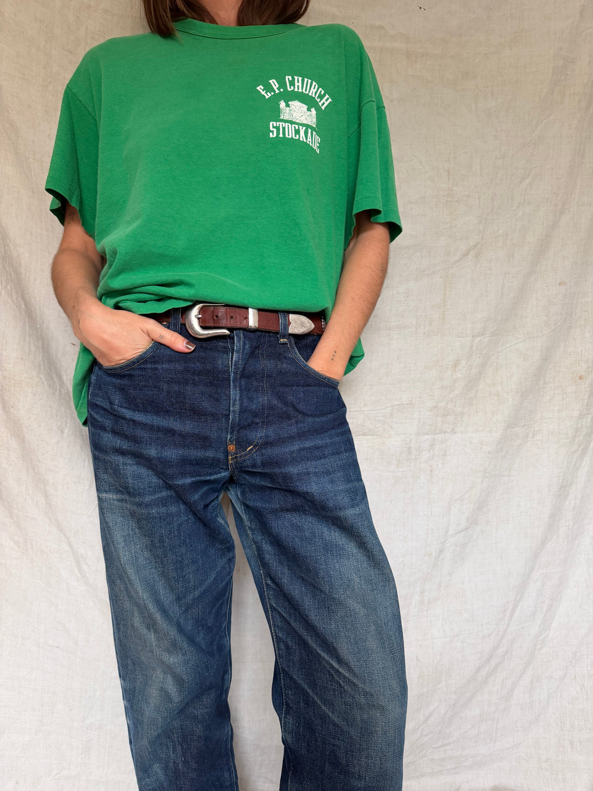 Vintage Green Tee