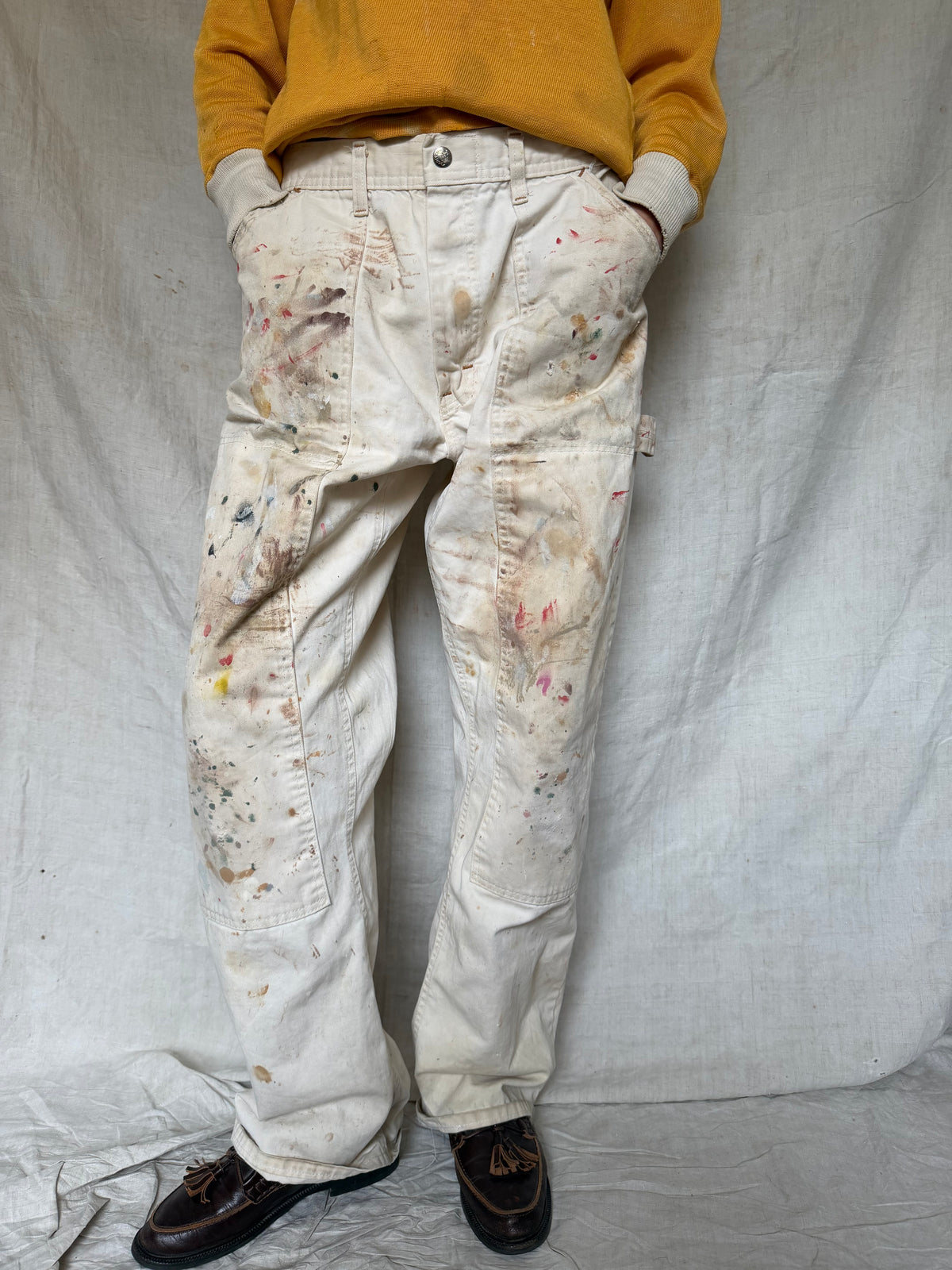 Carter's Cream Painters Pant