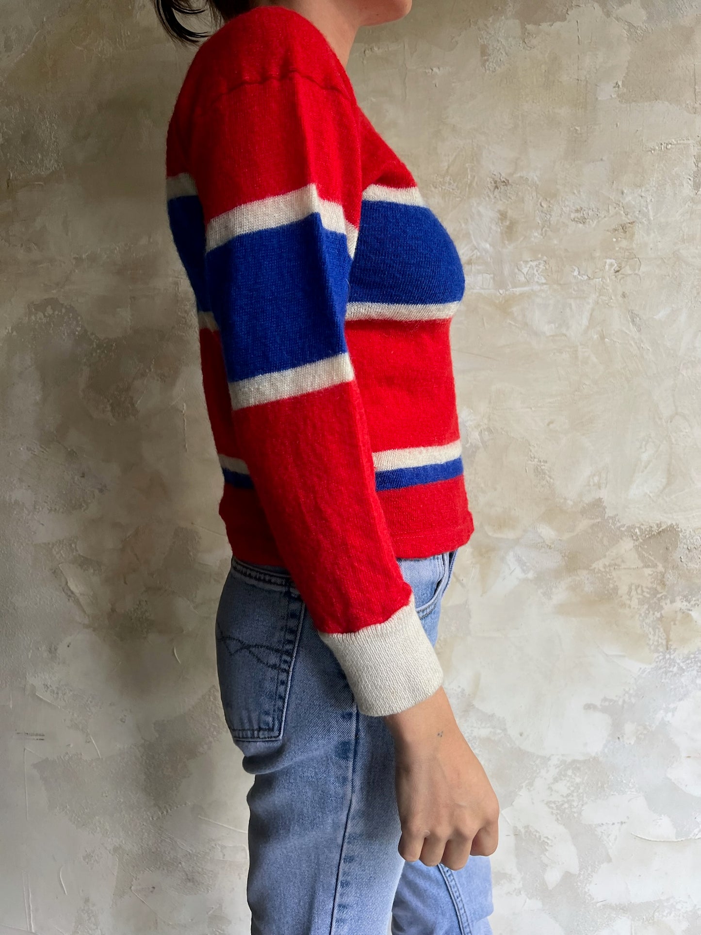 Striped Wool Montreal Canadians Longsleeve