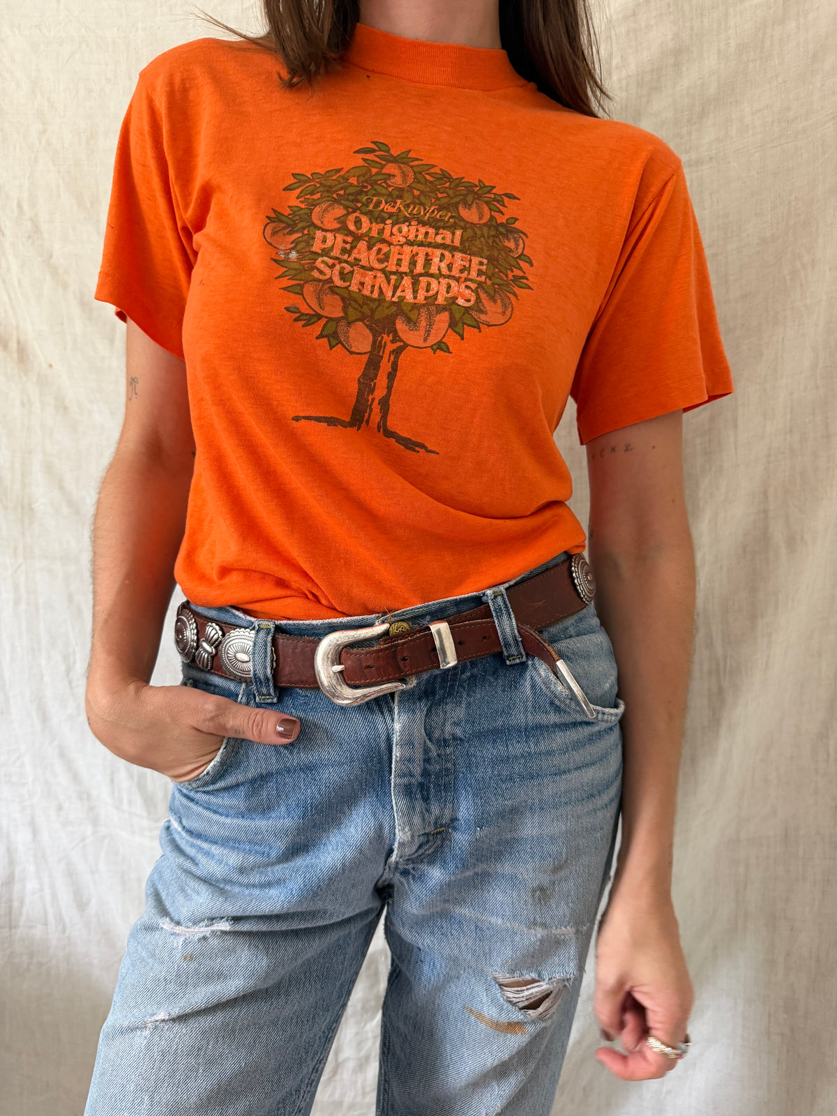 Orange Peachtree Schnapps Tee
