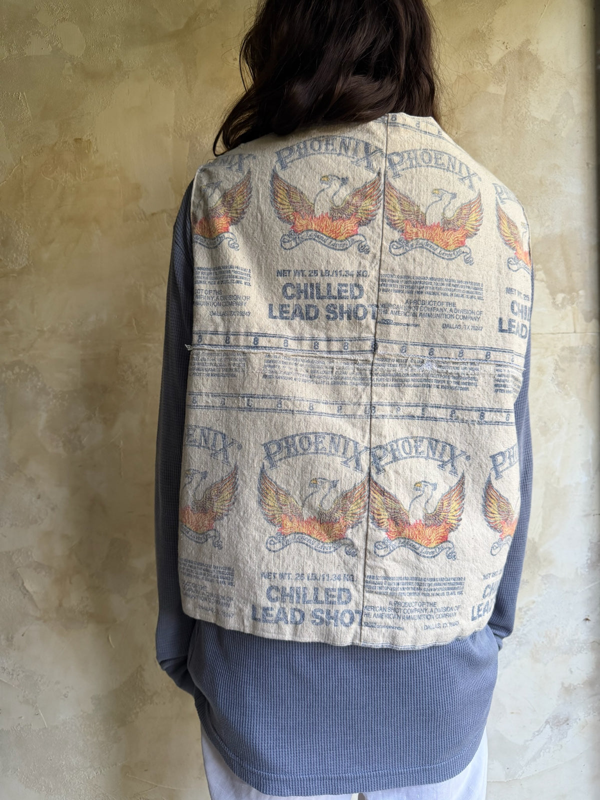 Handmade Gunpowder Sack Vest