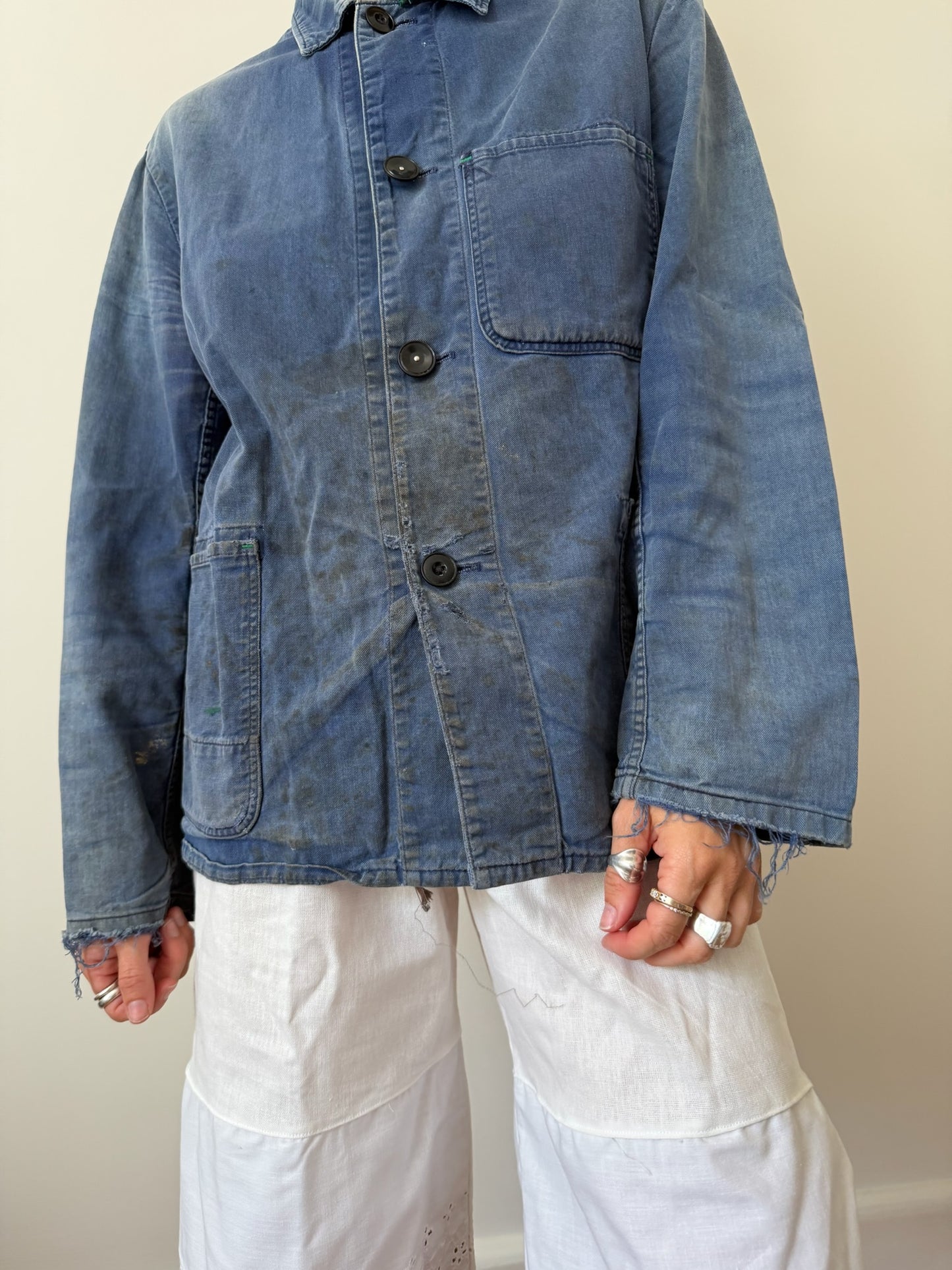 Faded French Chore Jacket