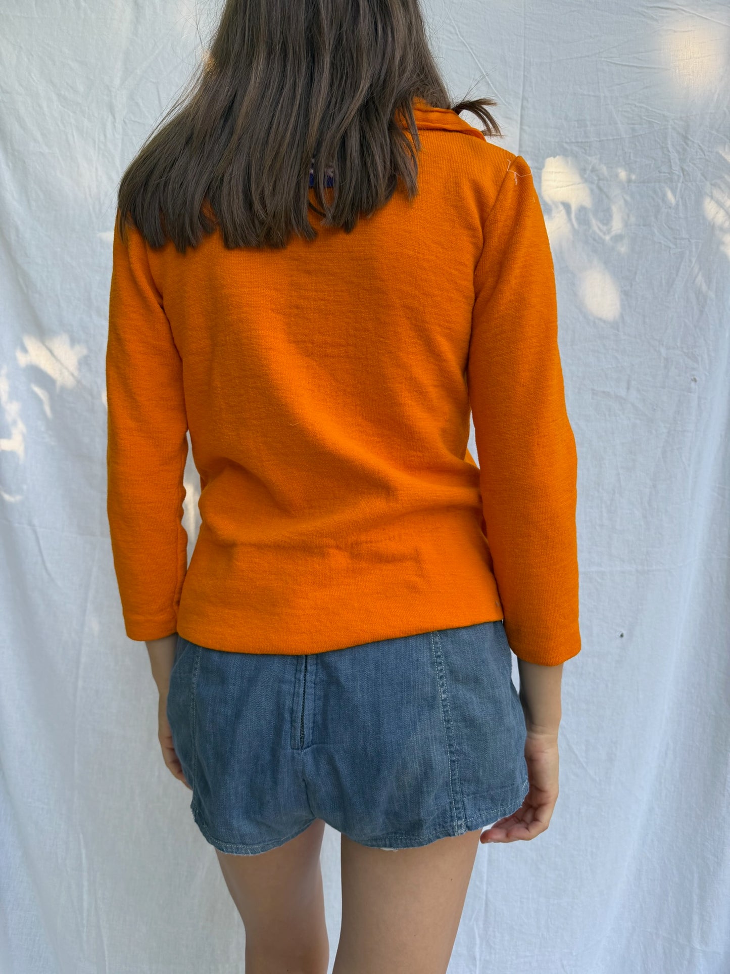 70s Tangerine Top