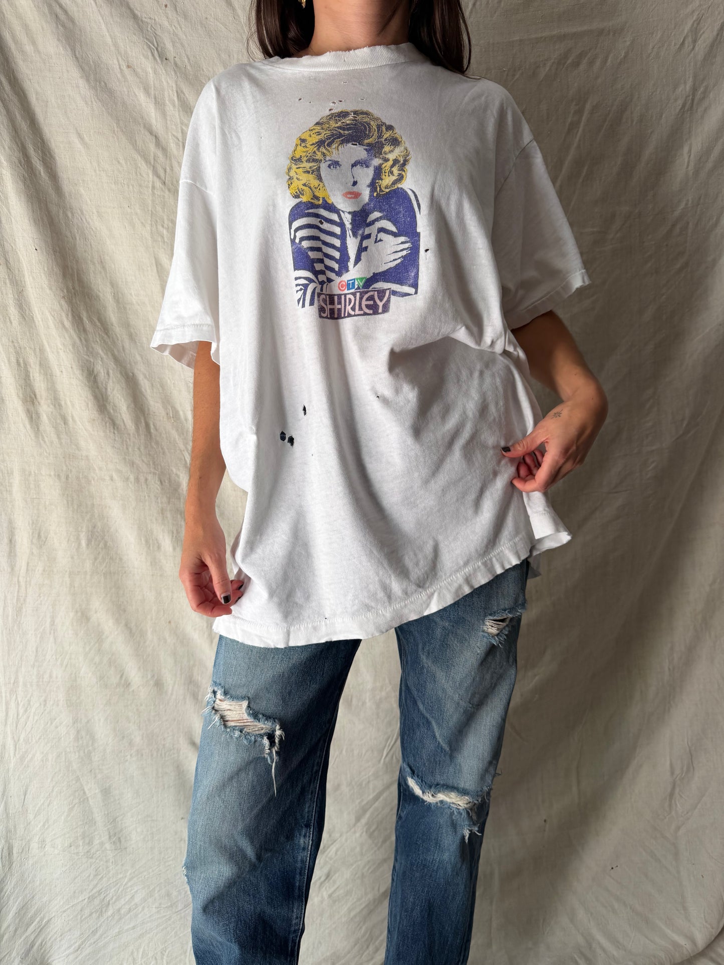 Shirley Distressed Tee