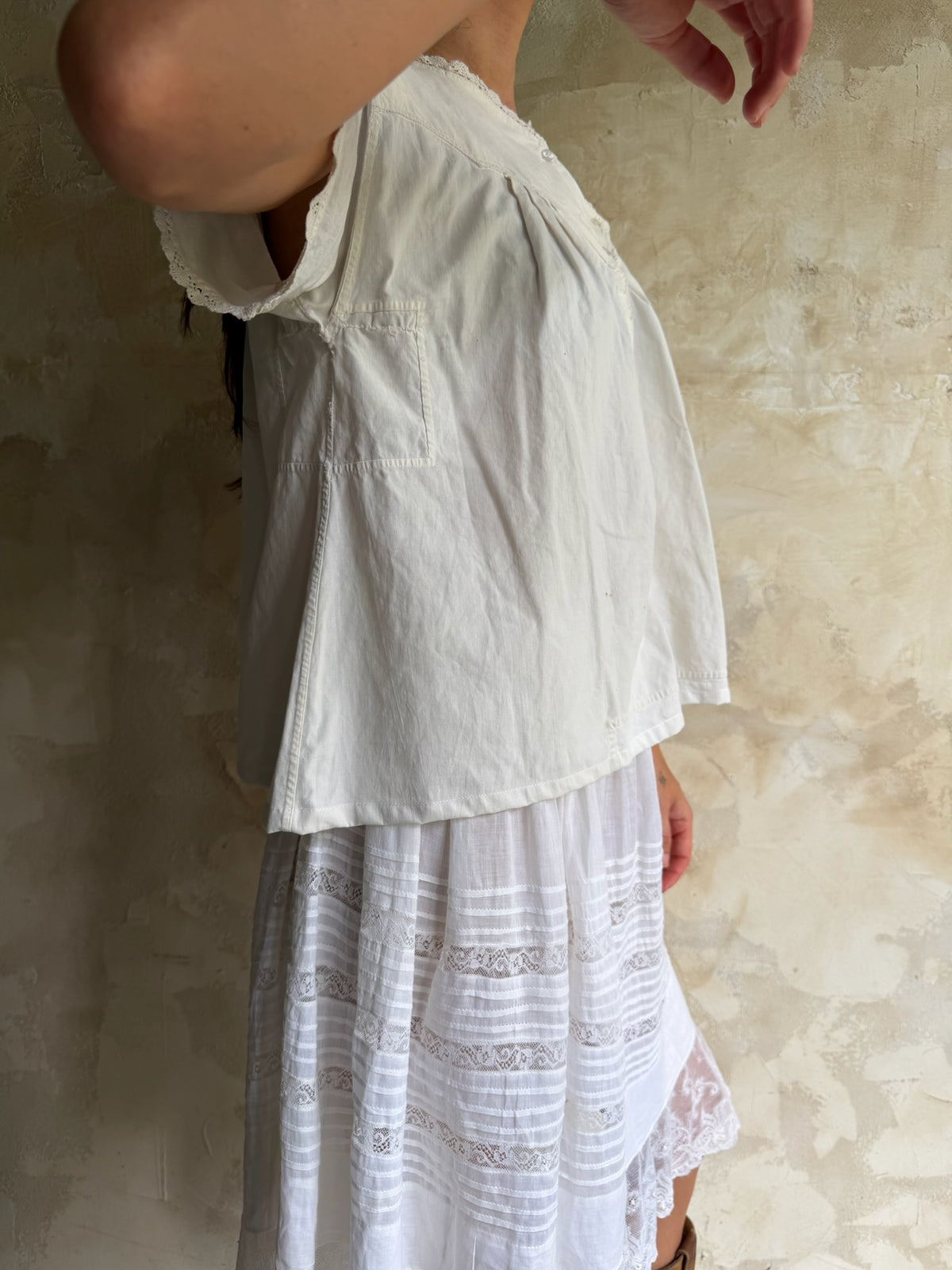 Antique Italian Tee Blouse