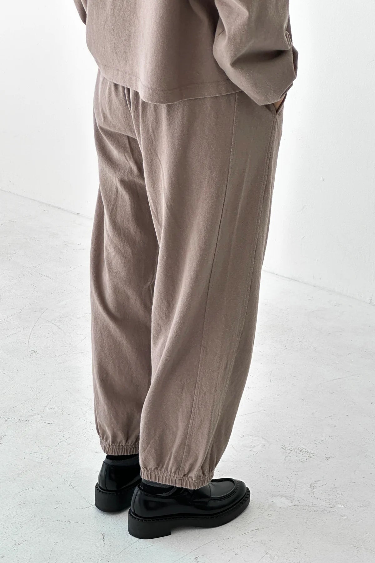 Balloon Pants in Mushroom by Le Bon Shoppe