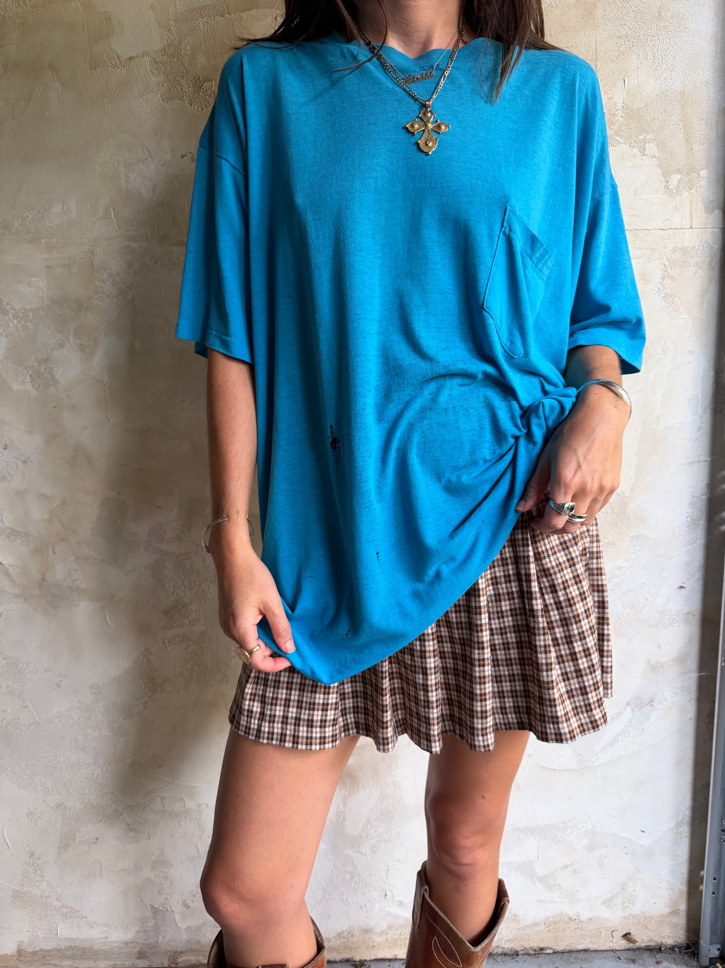 Super Thin Teal Tee
