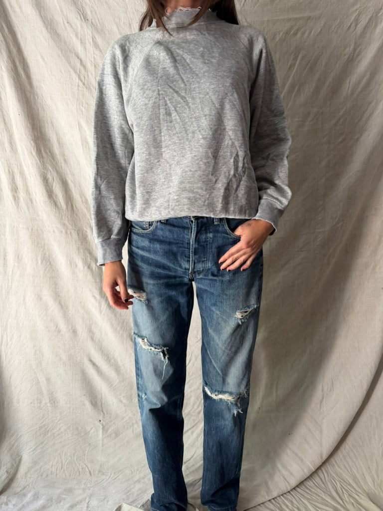 Heather Grey Crewneck