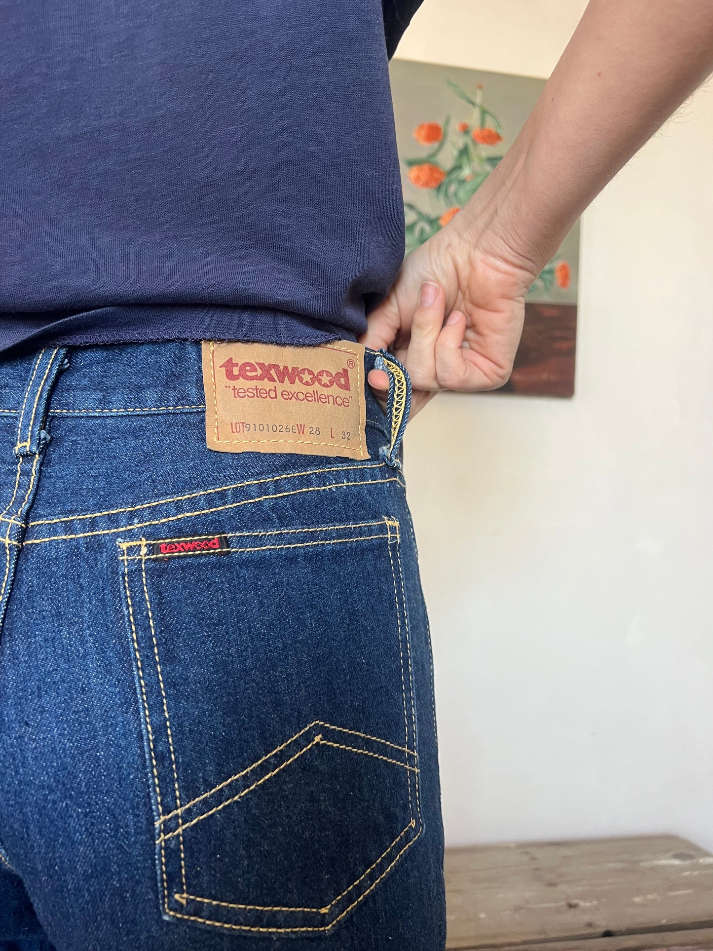 Texwood Dark Denim Boot Cut Jean