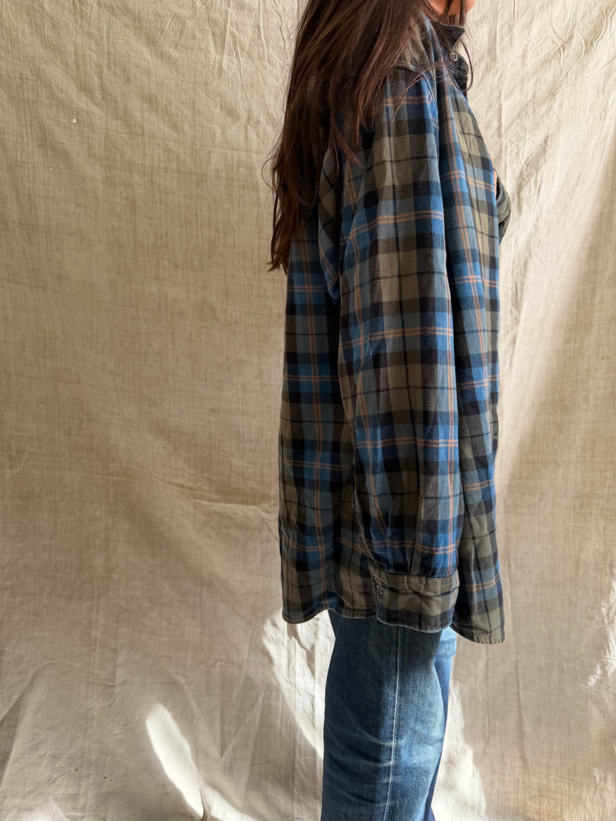 Denim Plaid Shirt