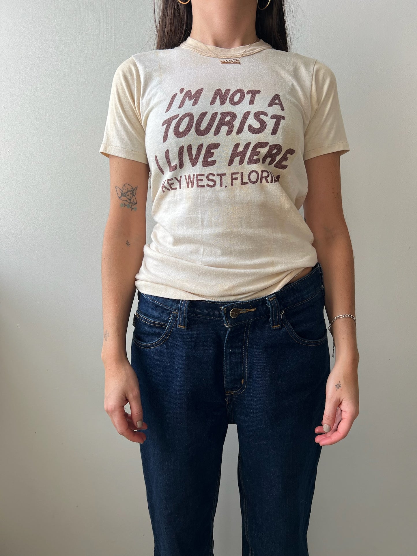 I’m not a Tourist Ringer Tee