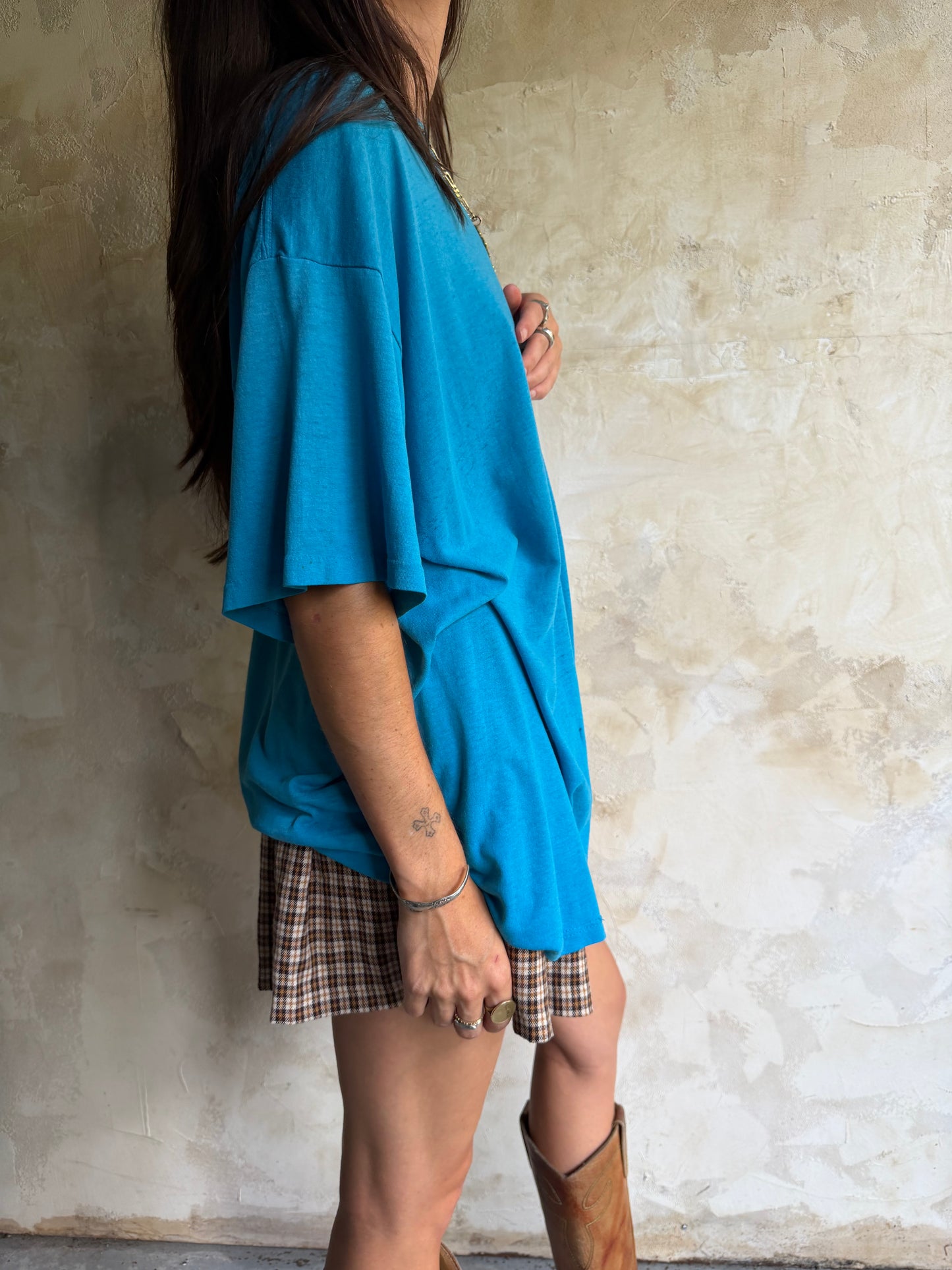 Super Thin Teal Tee