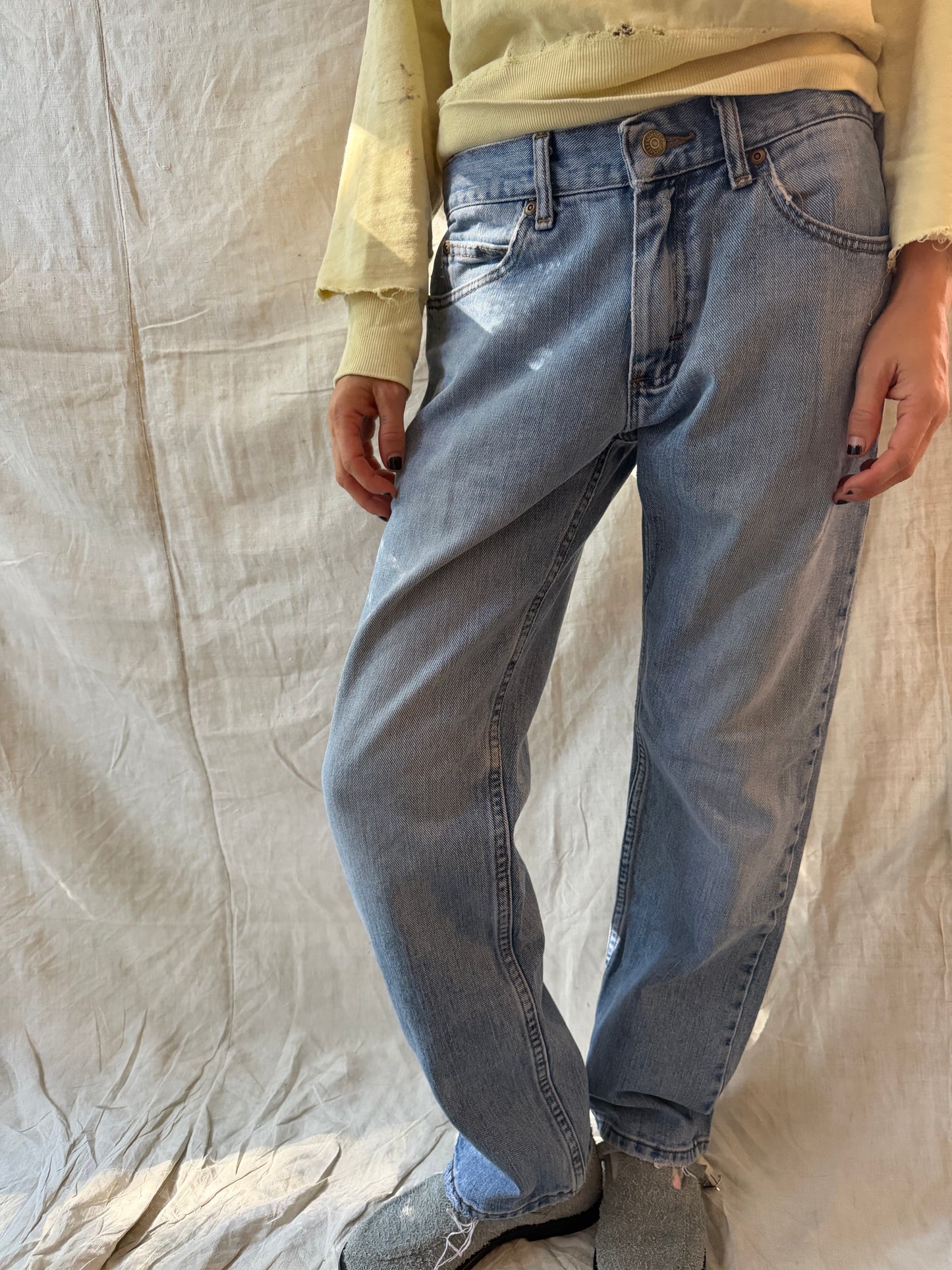 Lightwash Lee Regular Fit Denim