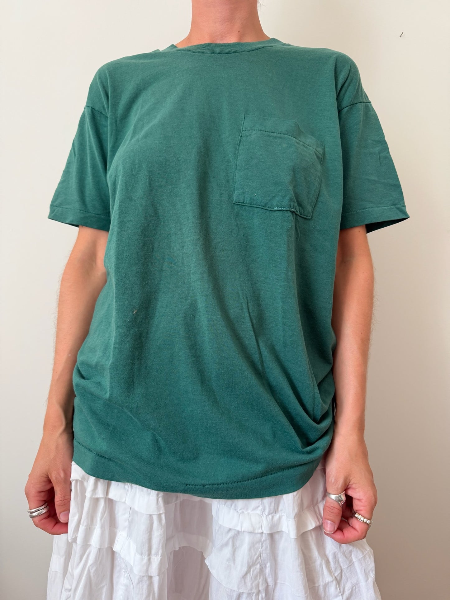 Forest Green Pocket Tee