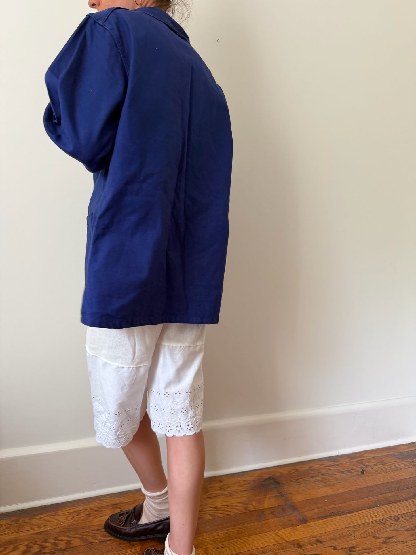 Dark Blue French Chore Jacket