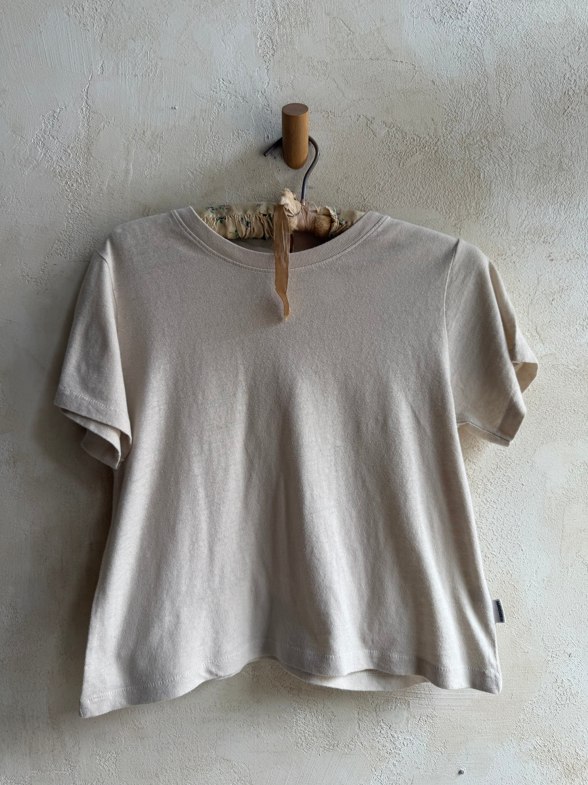 Airy Darling Tee in Vintage in Rice by Le Bon Shoppe