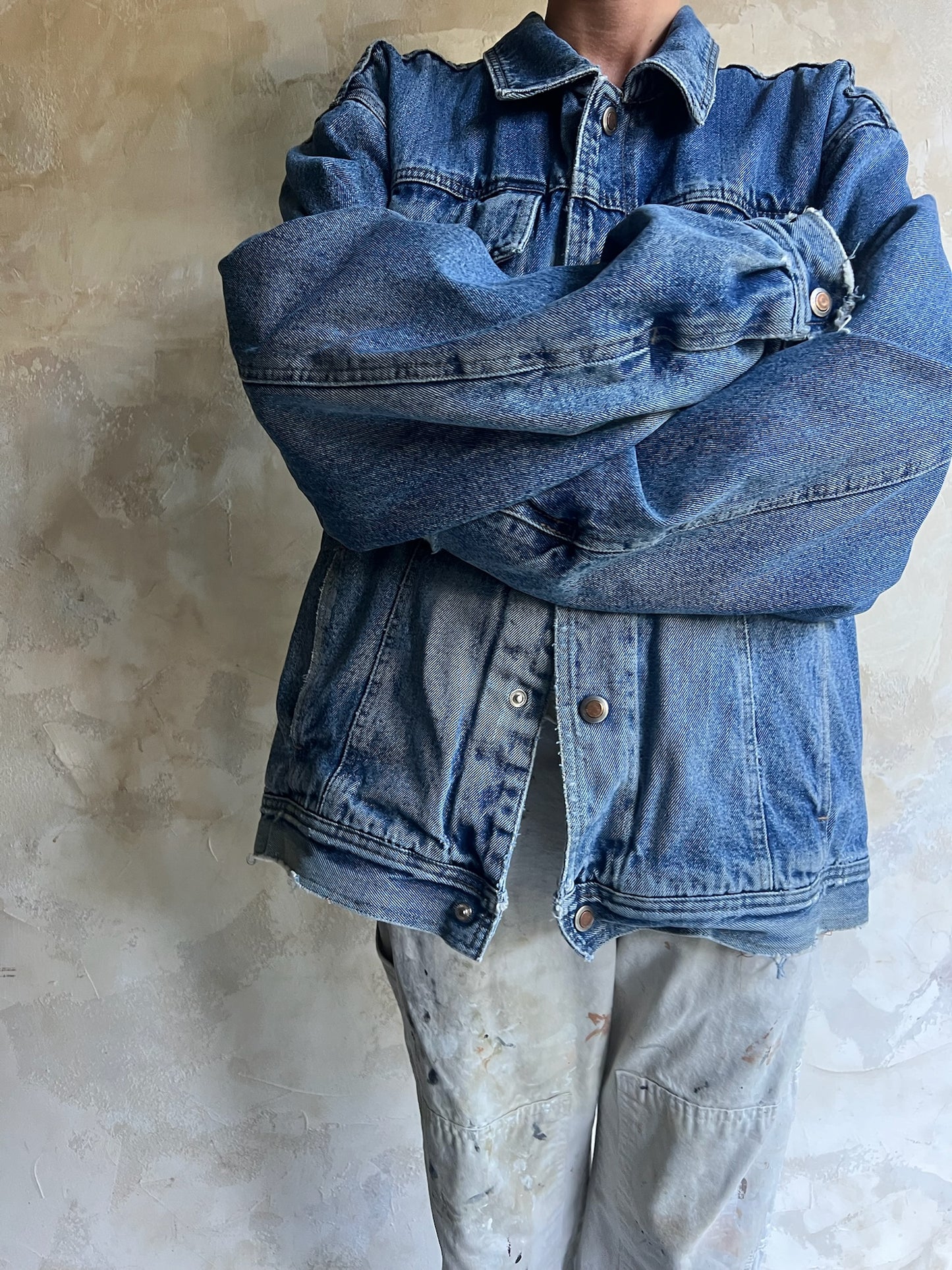 Hoodie Cotton Lined Denim Jacket