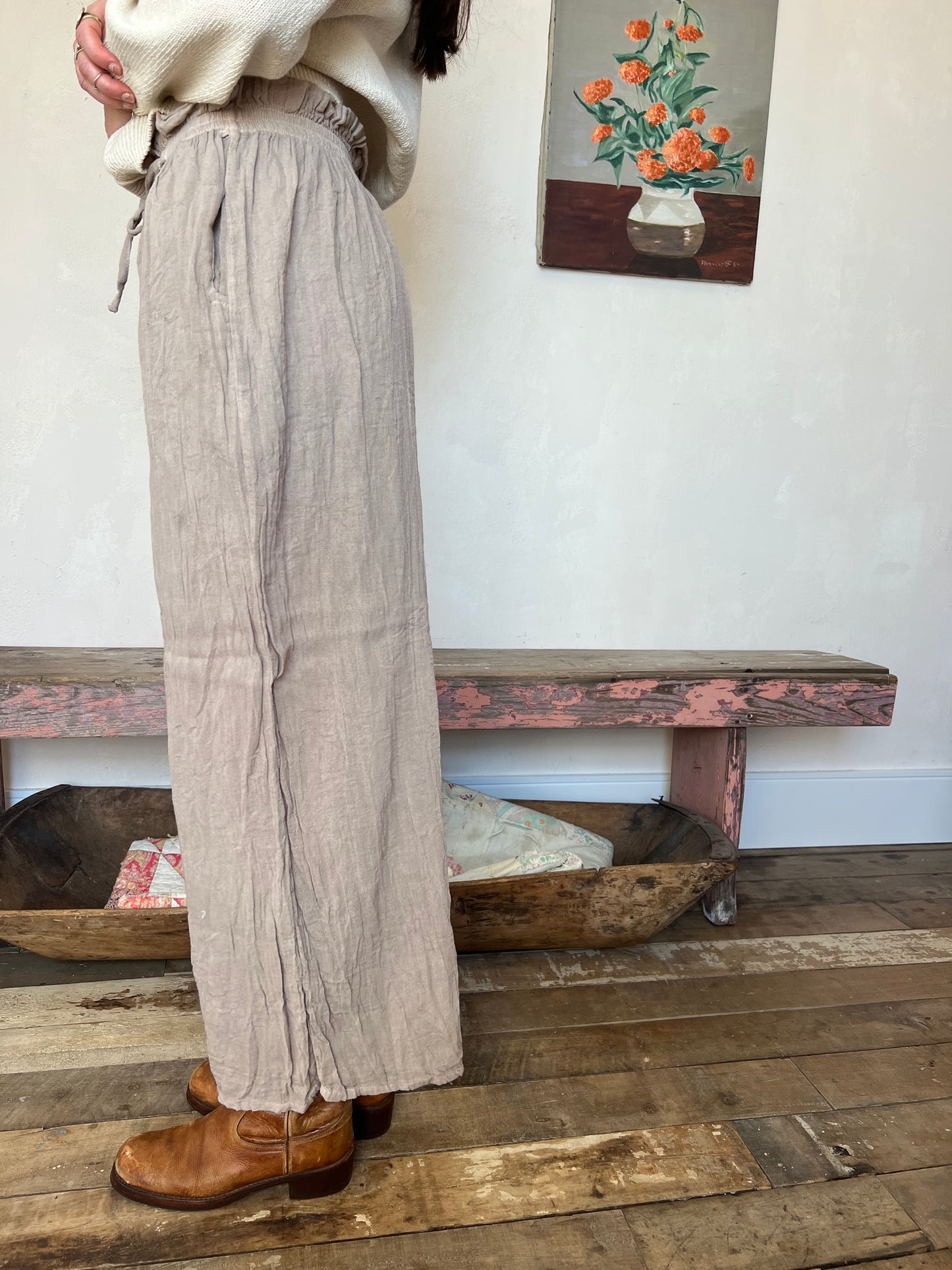Oaxacan Stone Cotton Pant