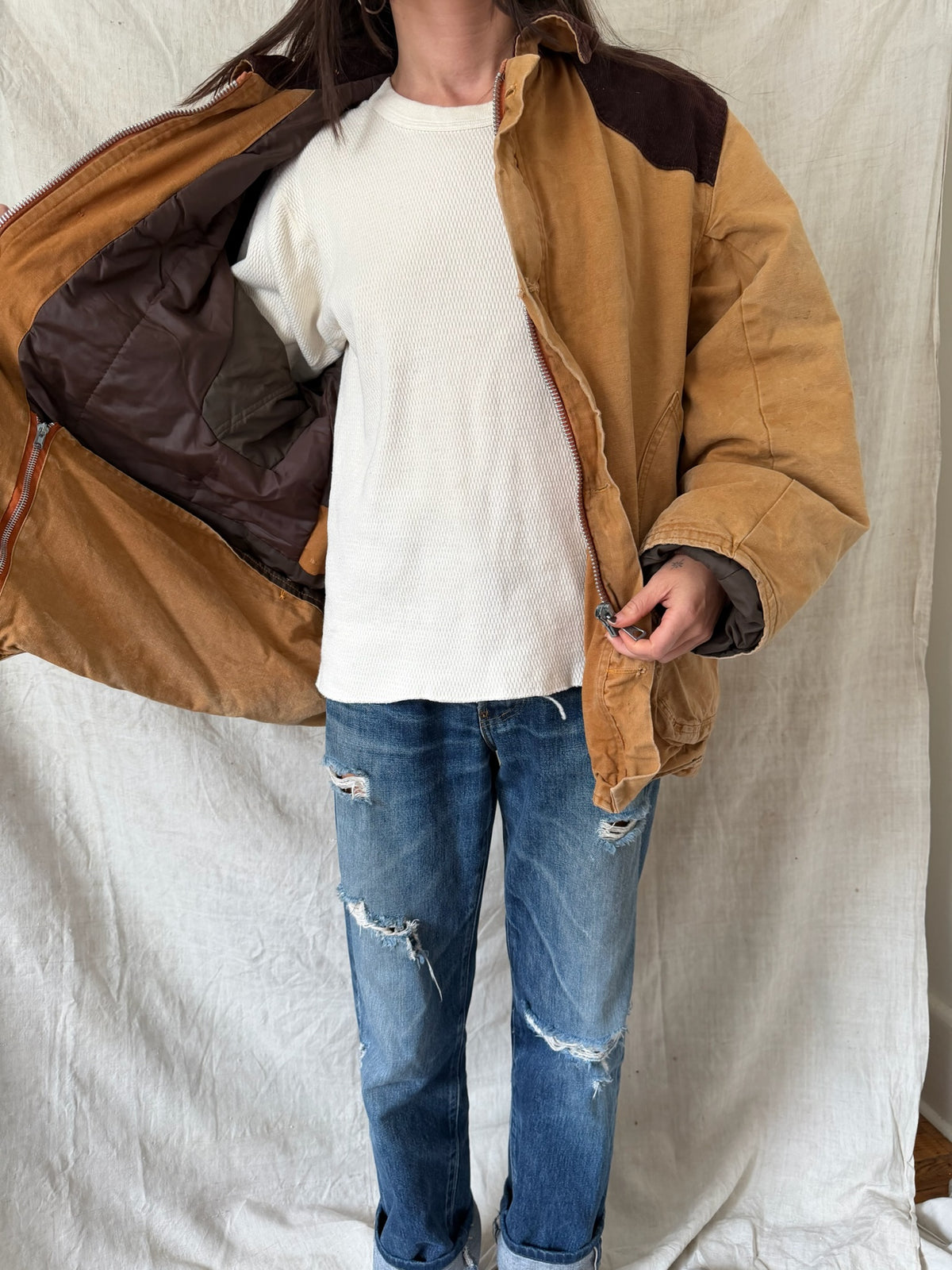 Puffer Lined Hunting Jacket