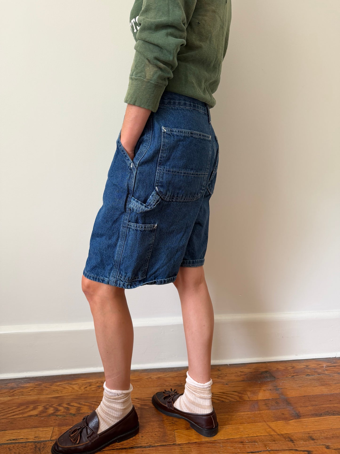Dark Carhartt Carpenters Shorts