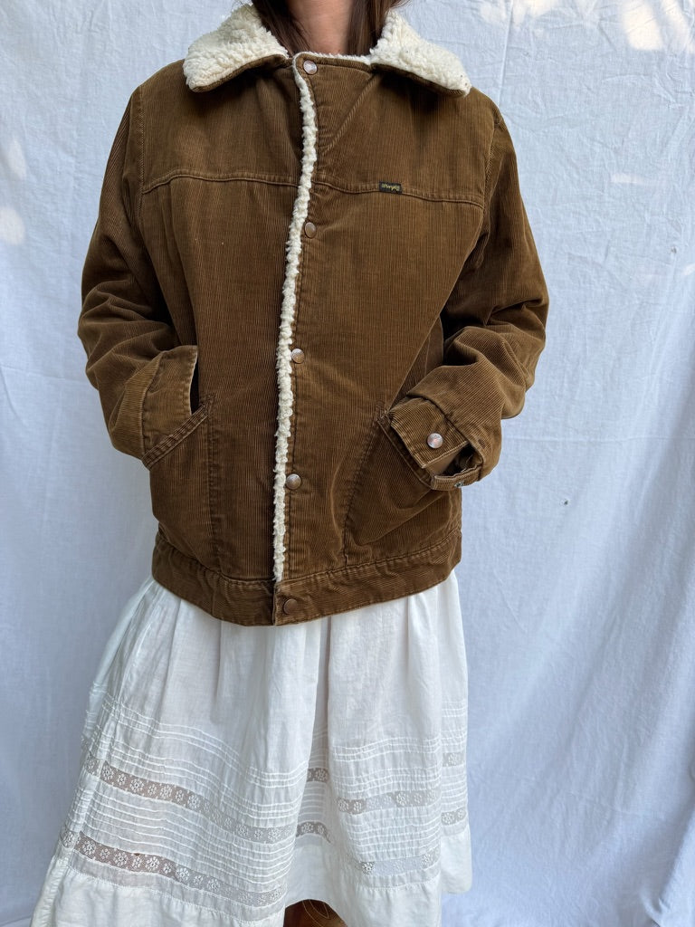 Wrangler Brown Corduroy Jacket