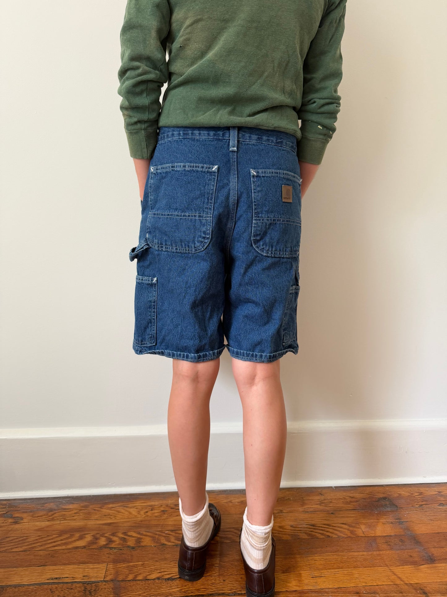 Dark Carhartt Carpenters Shorts