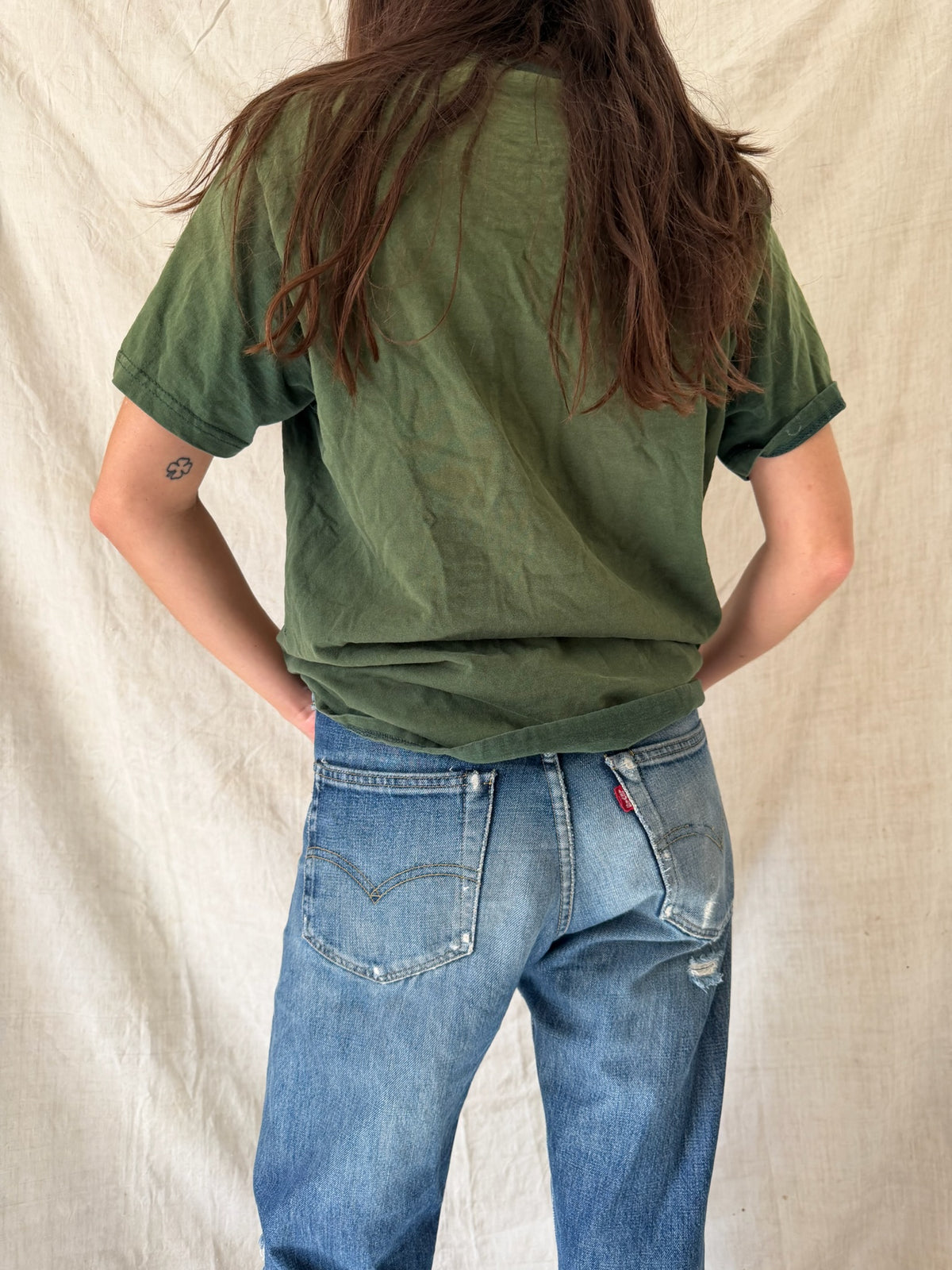 Faded Forest Green Tee