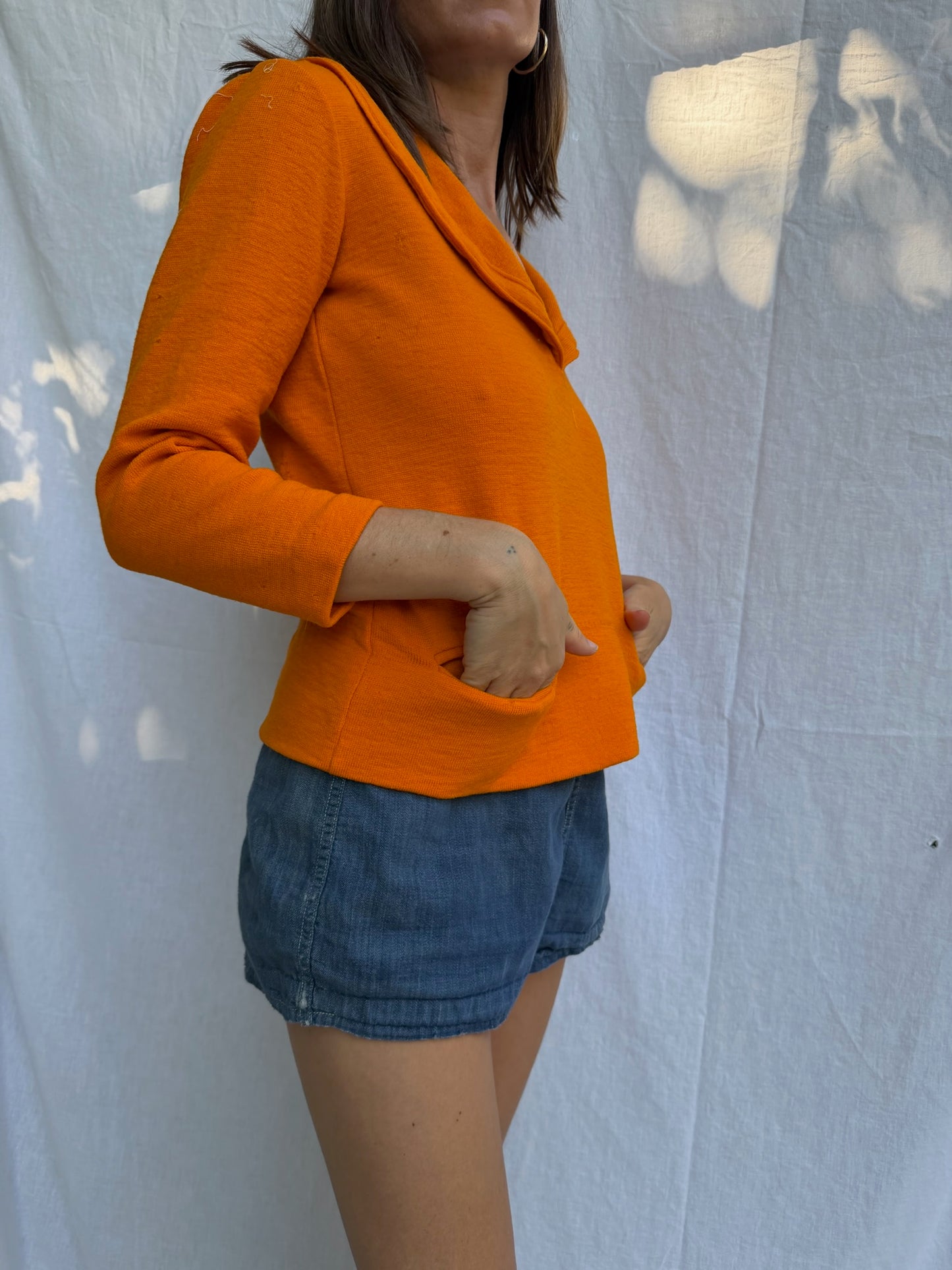 70s Tangerine Top