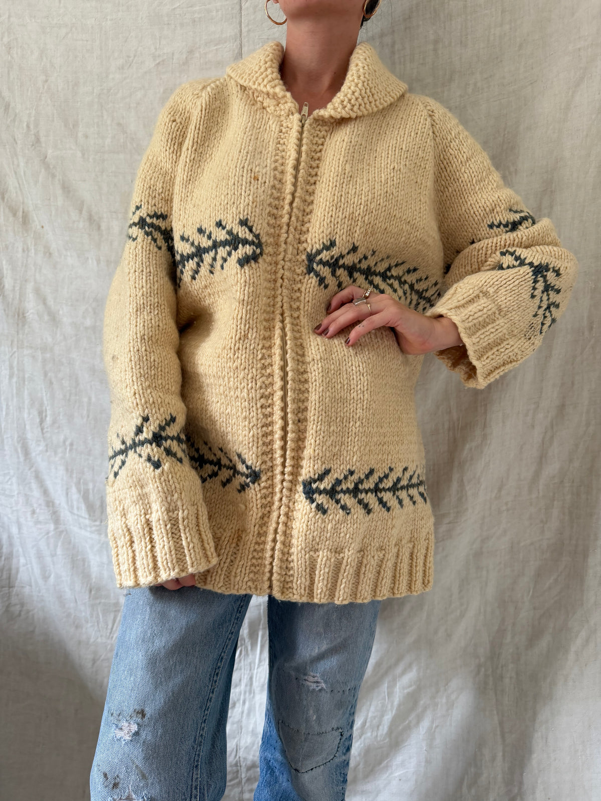 Cowichan Wool Sweater