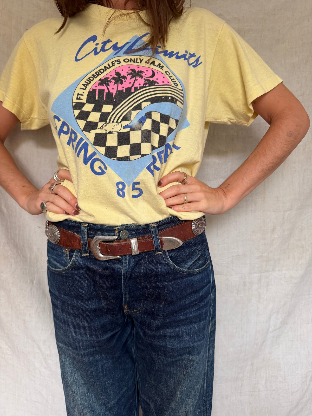 Baby Yellow Springbreak Tee