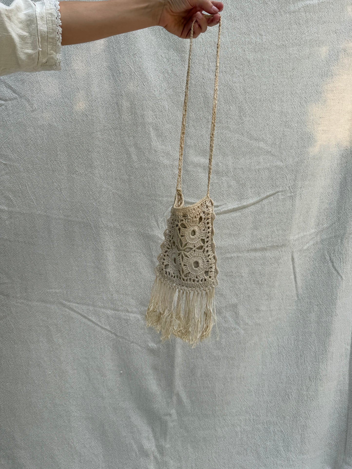 Antique Crochet Bag