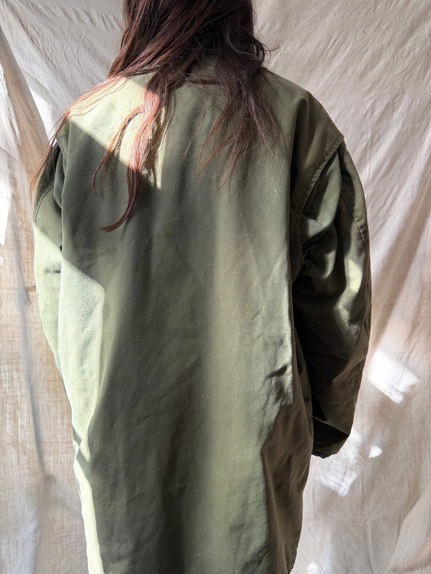 Military Green Barn Coat