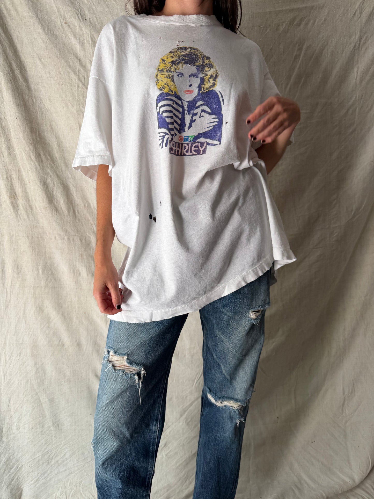 Shirley Distressed Tee