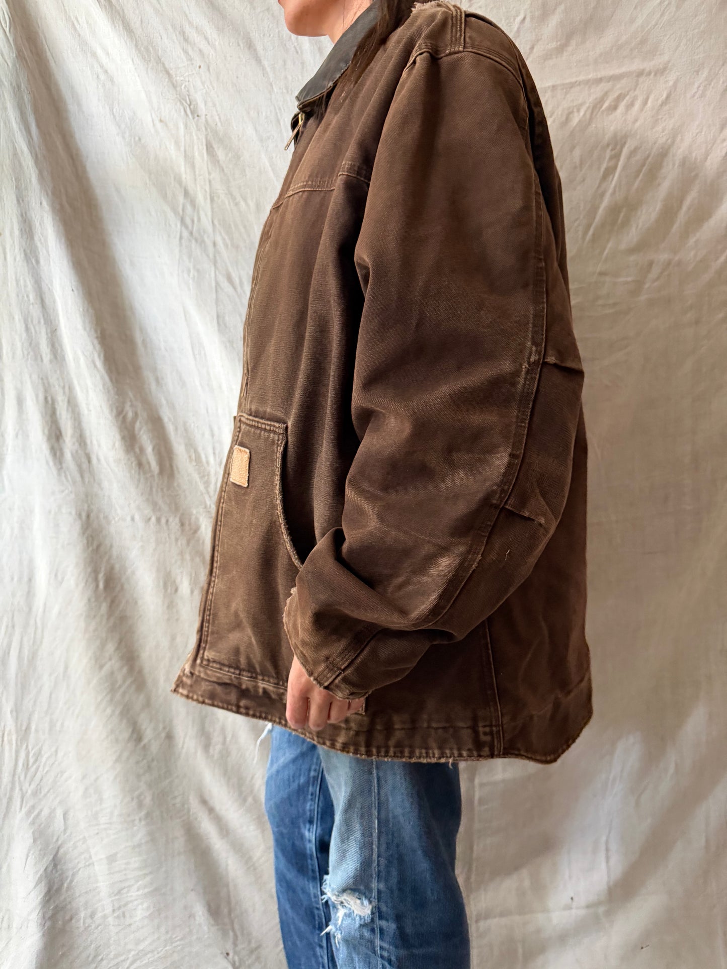 Faded Brown Carhartt Jacket