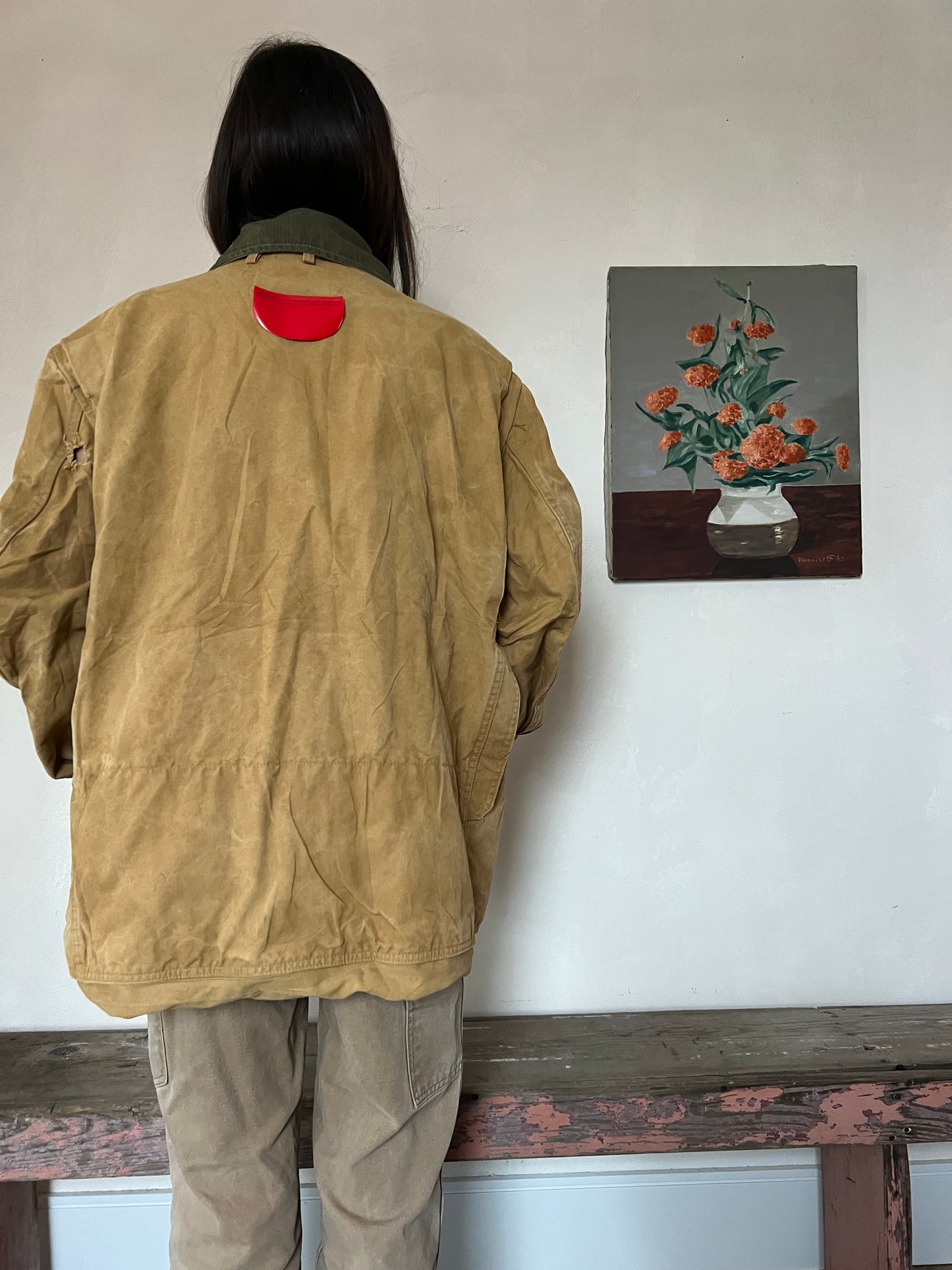 Classic Khaki Hunting Jacket