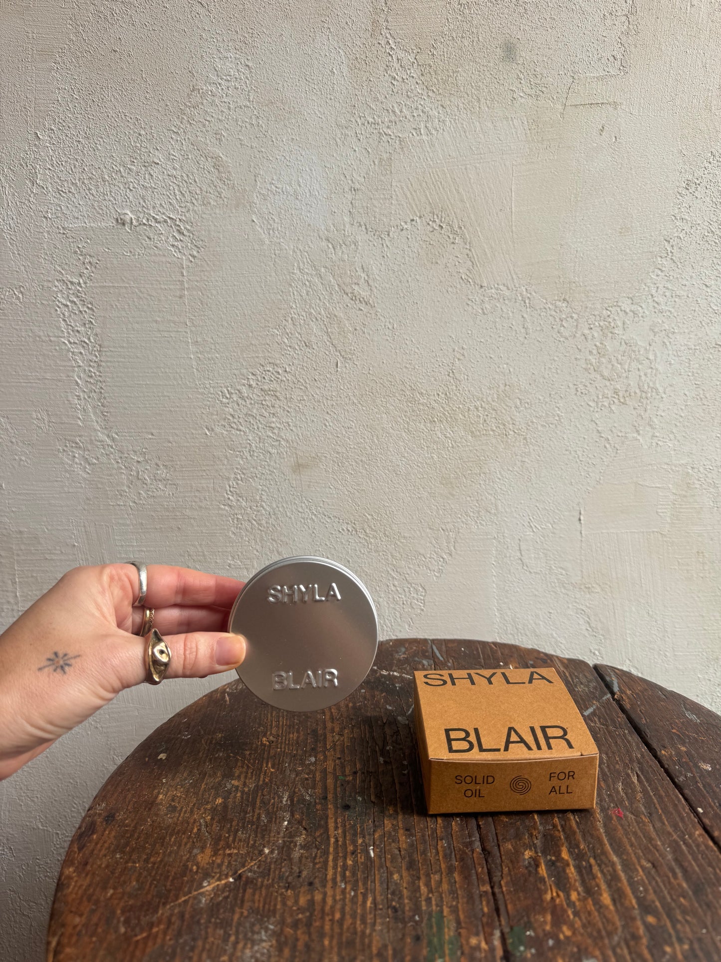 All Over Solid Oil by Shyla Blair