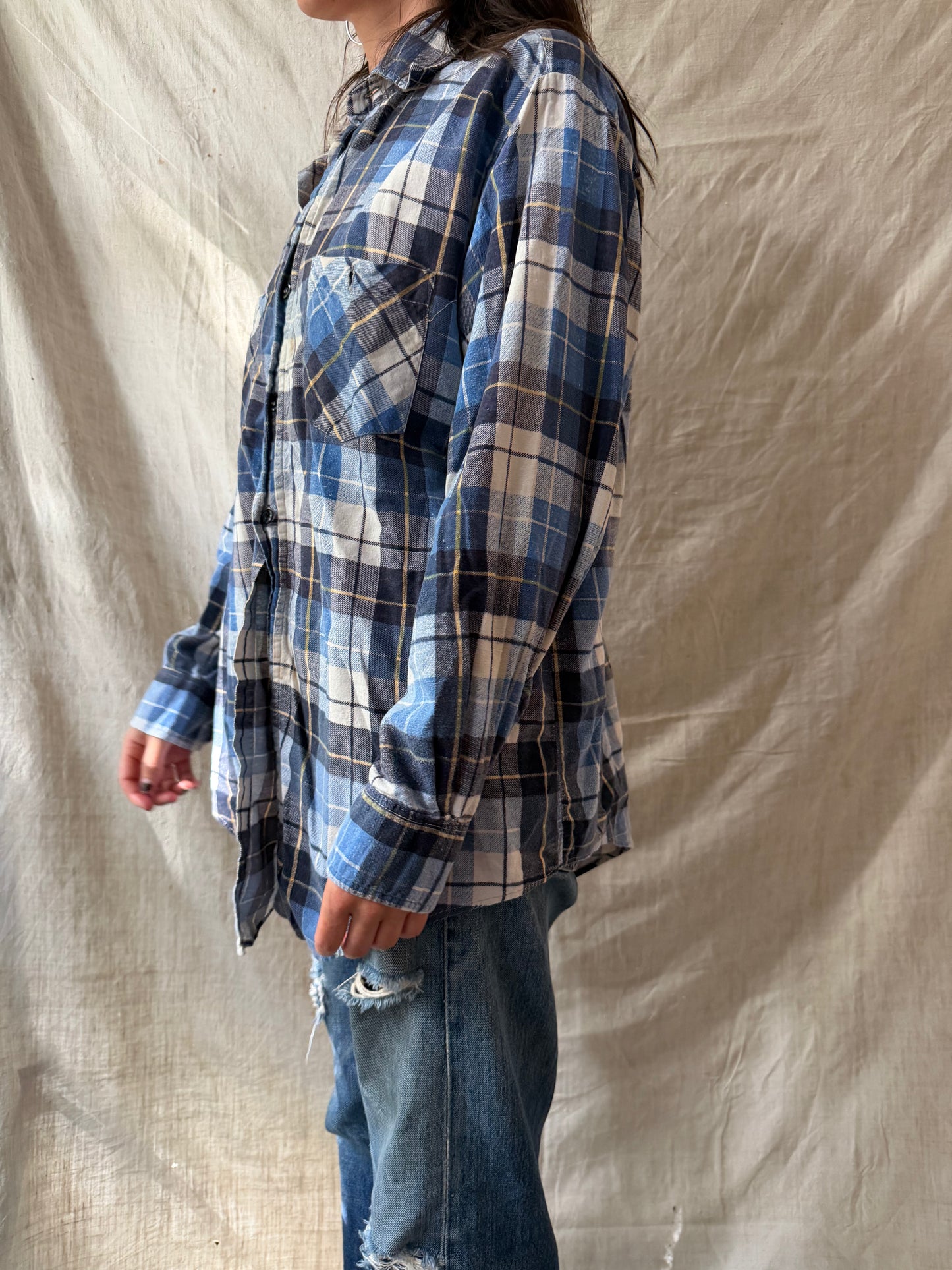 Blue + Yellow Plaid