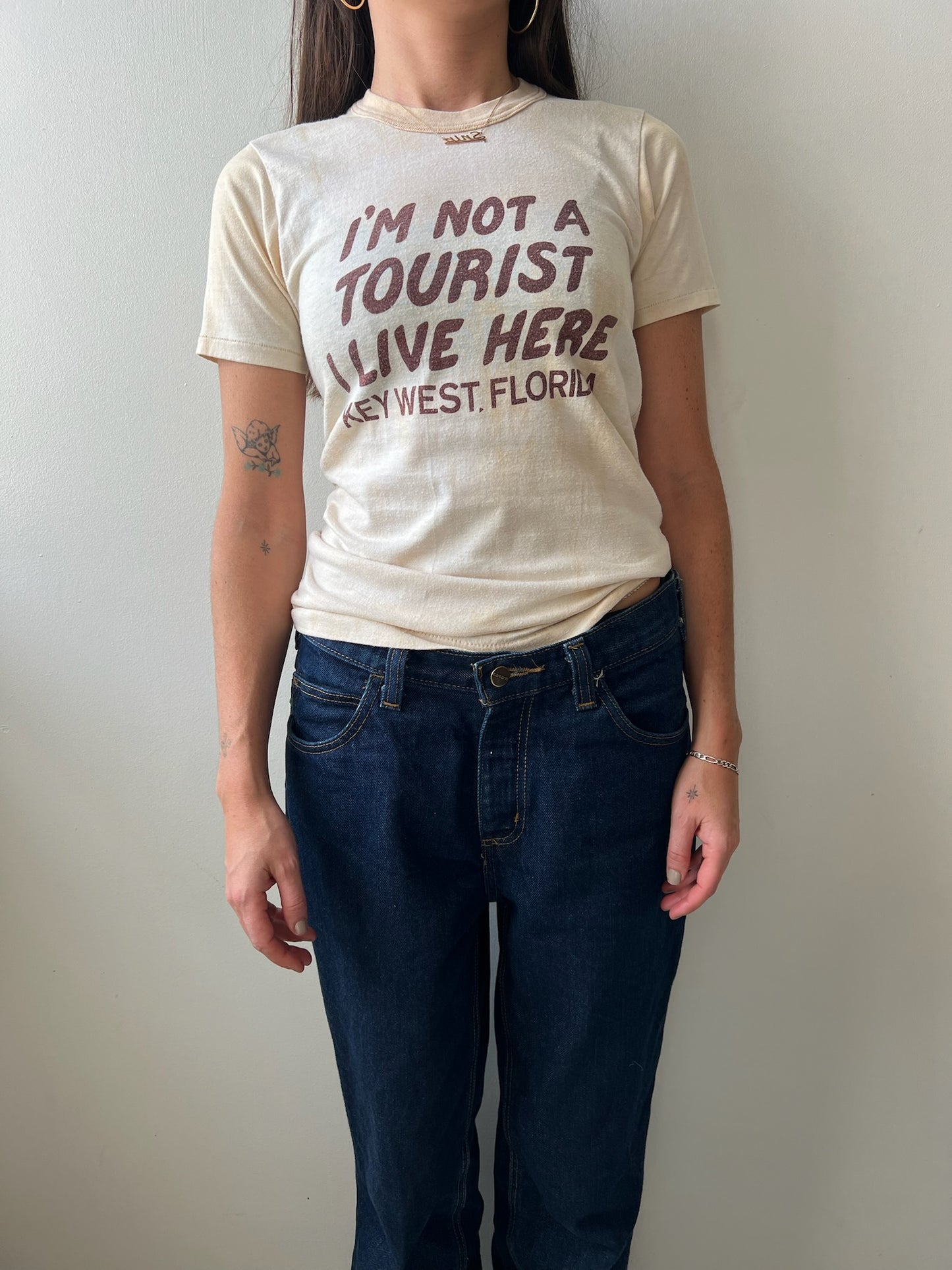 I’m not a Tourist Ringer Tee