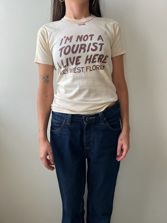 I’m not a Tourist Ringer Tee