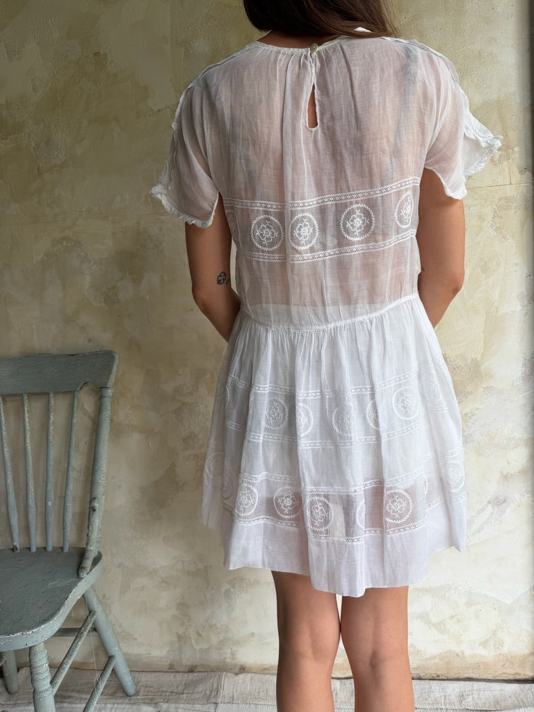 Reworked Antique Christening Gown