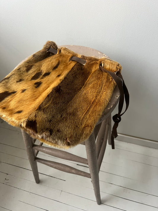 Handmade Fur Pouch