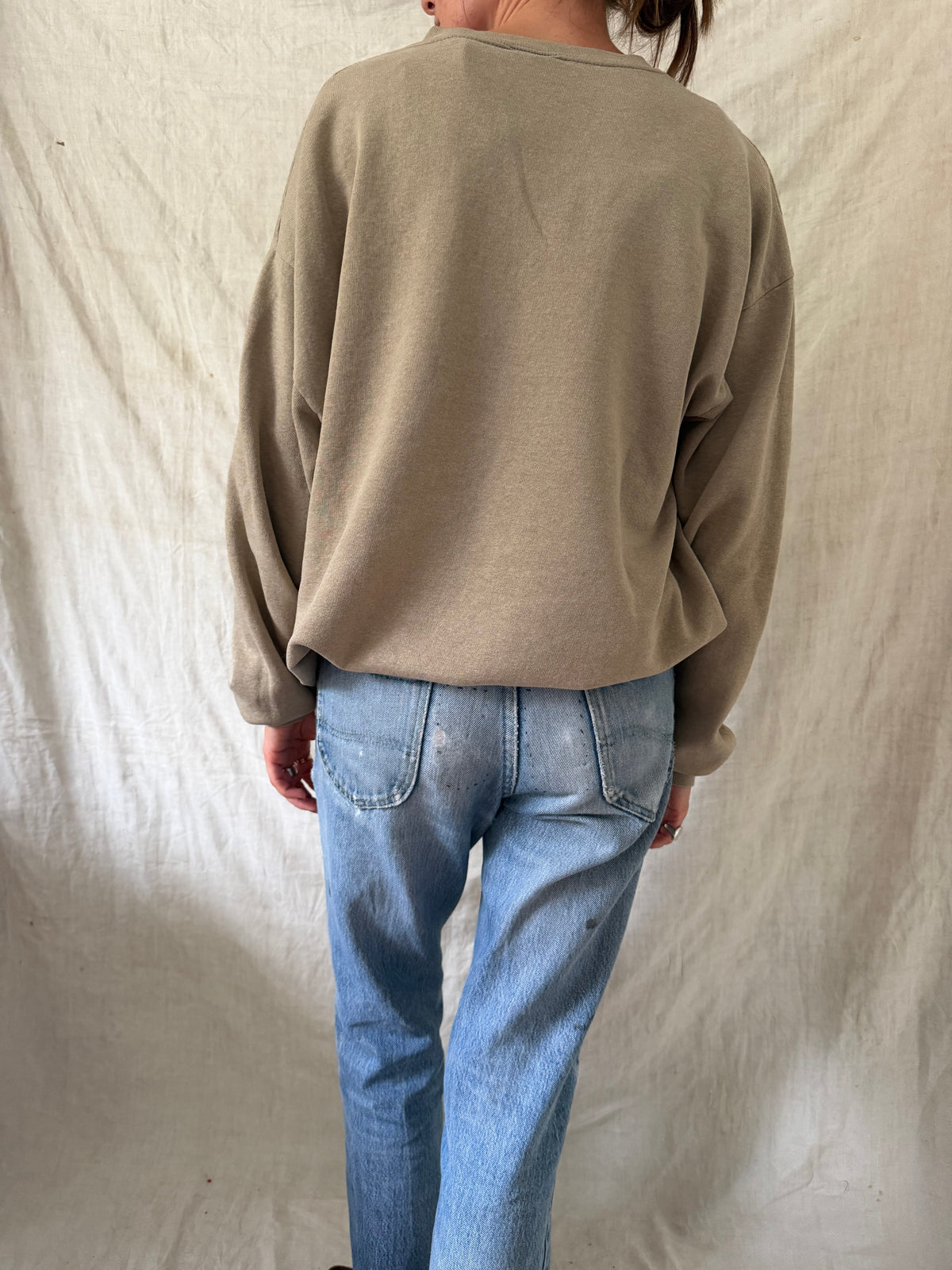 Faded Taupe Crewneck